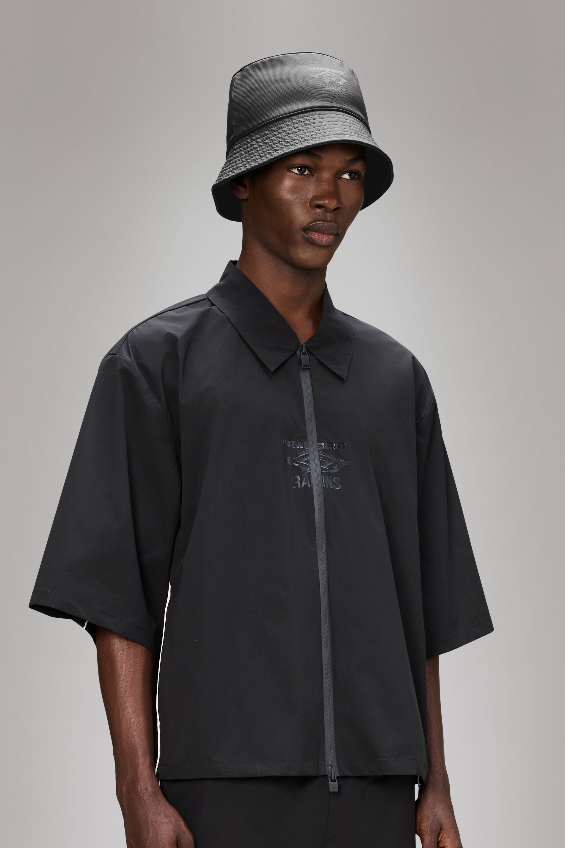 RAINS Rains x Umbro Apollo Bucket Hat Black Headwear