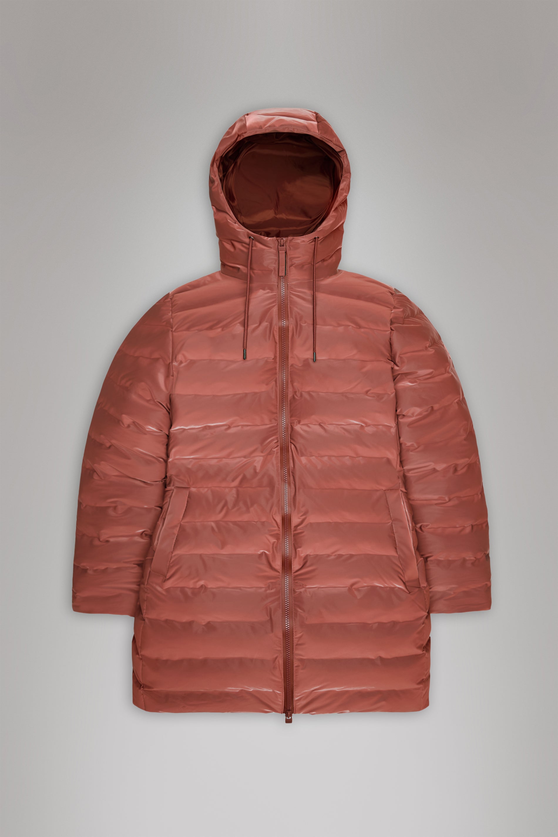 Rains Lohja Long Puffer Curve Jacket Honor Jacket