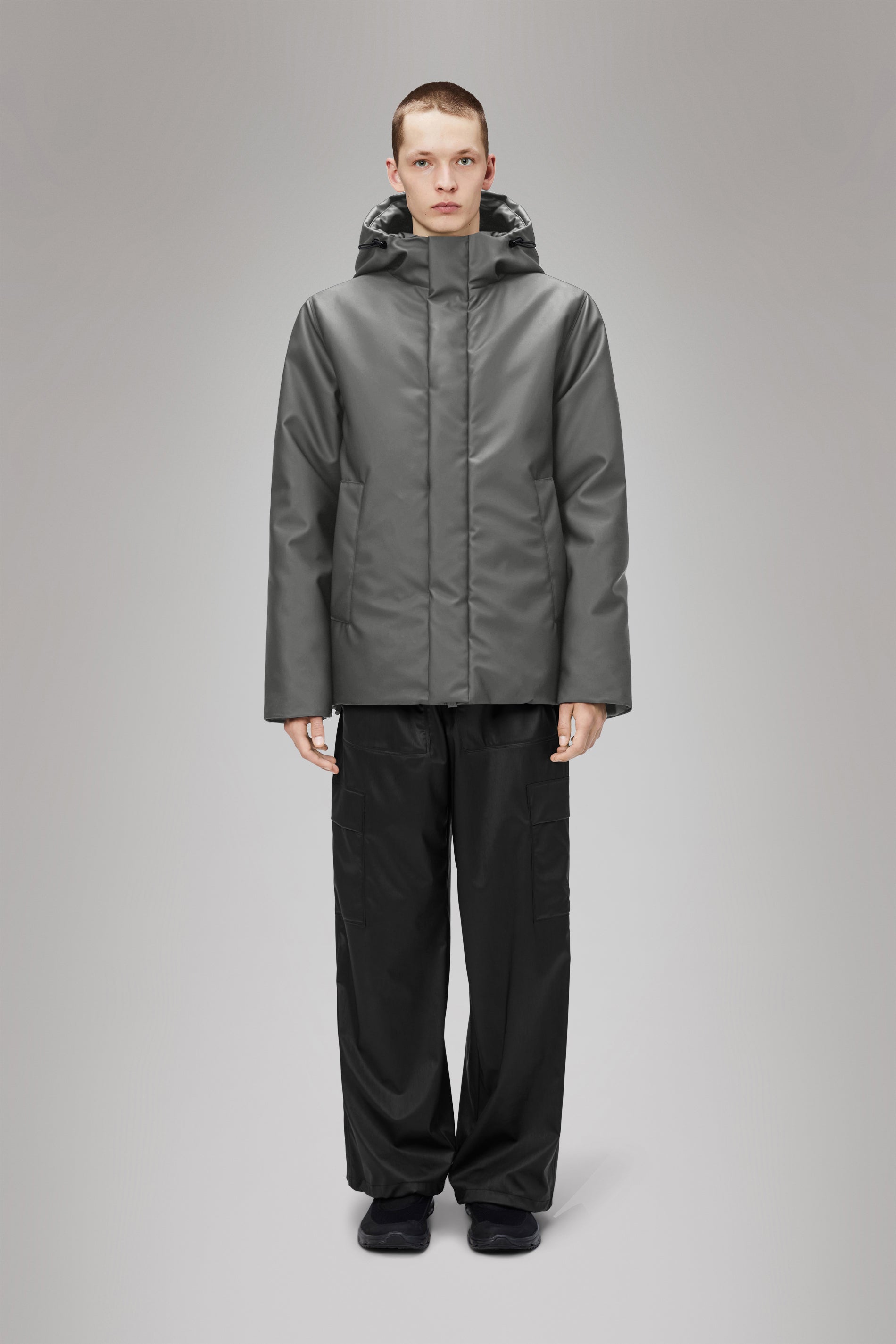 RAINS Askim Insulated Jacket Grey Jacket