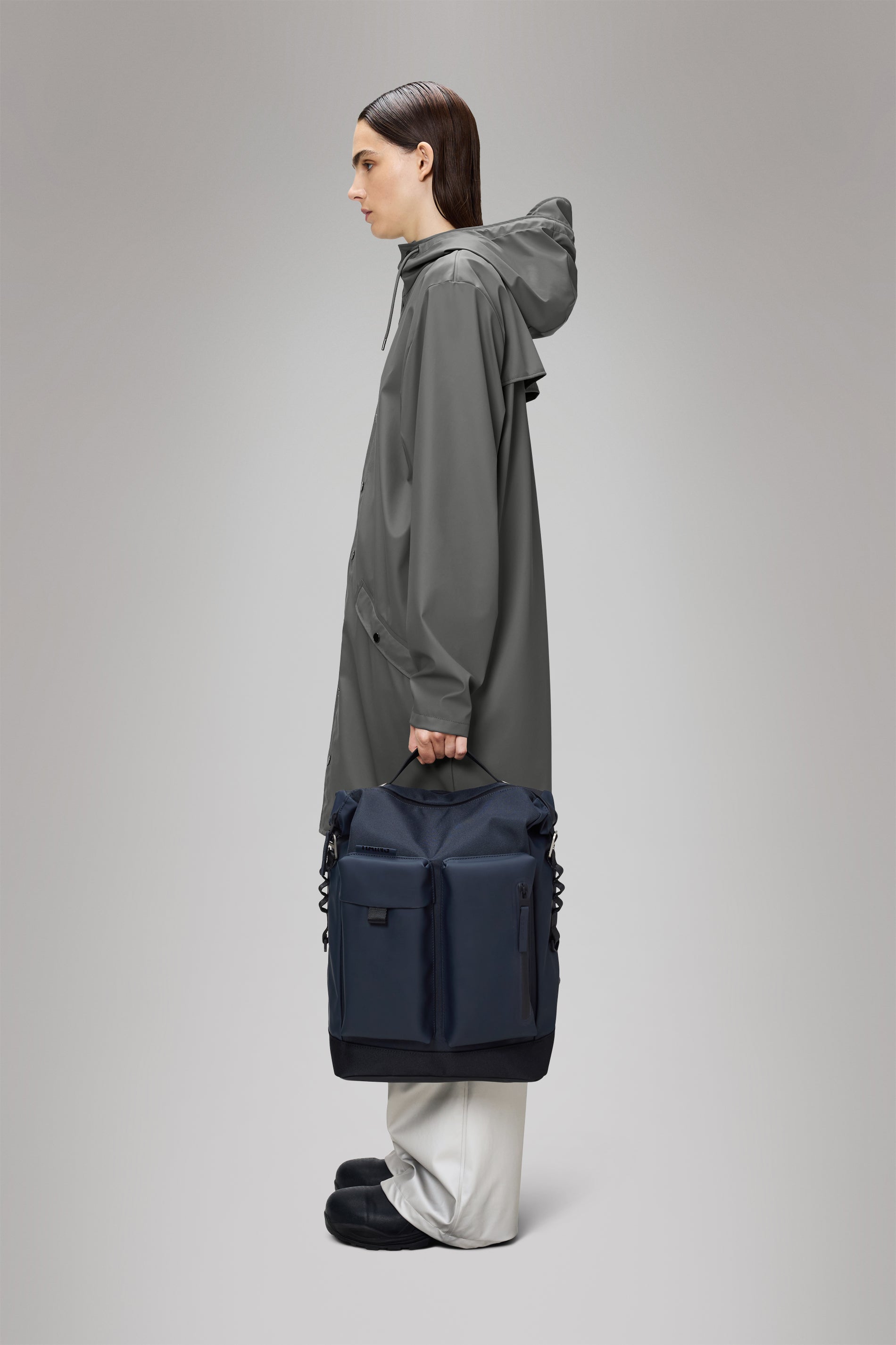 RAINS Otaru Backpack Navy 16L H44 x D14 x W30 cm Backpack