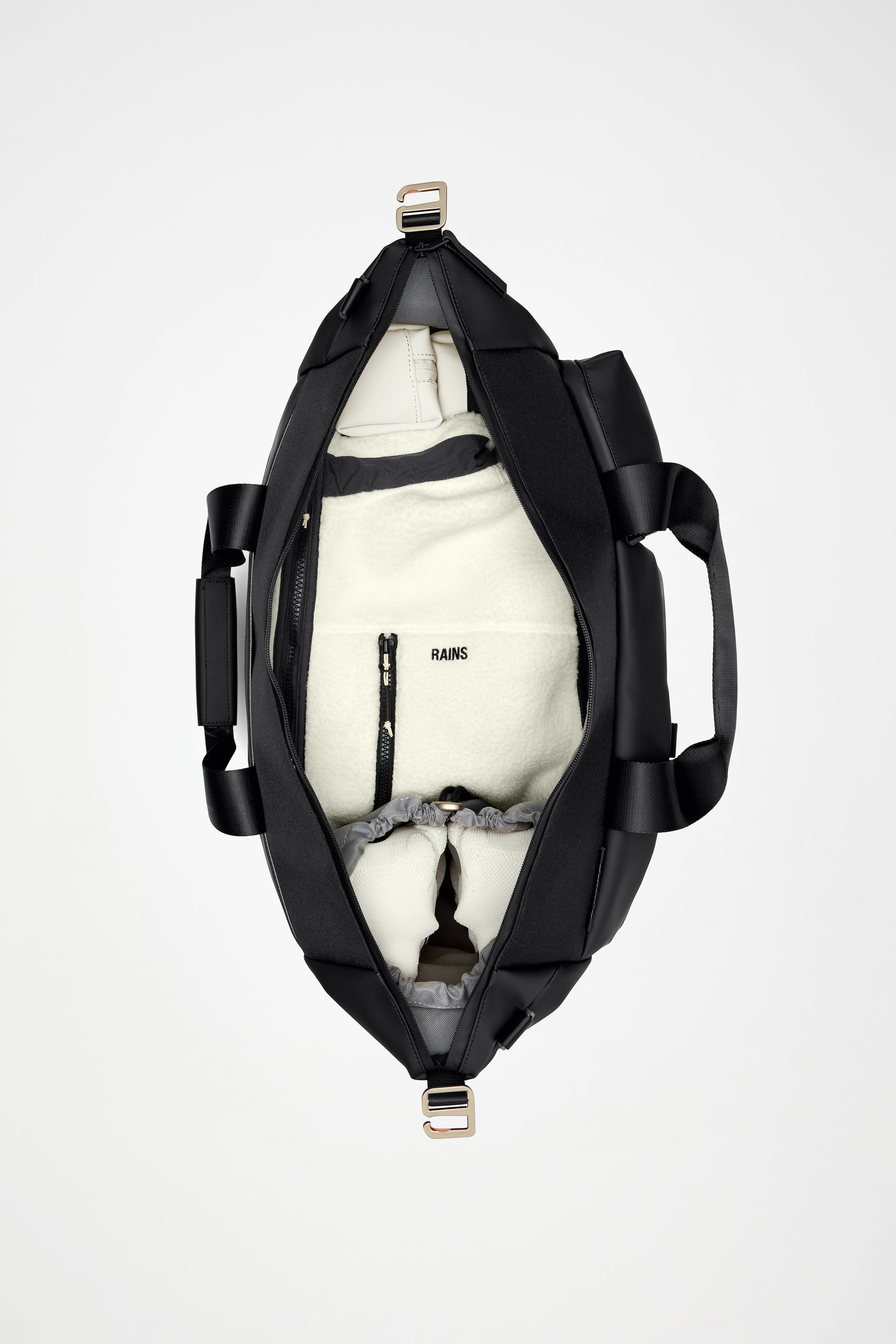 RAINS Otaru Weekend Bag Navy 51L H32 x D22 x W52 cm Weekender