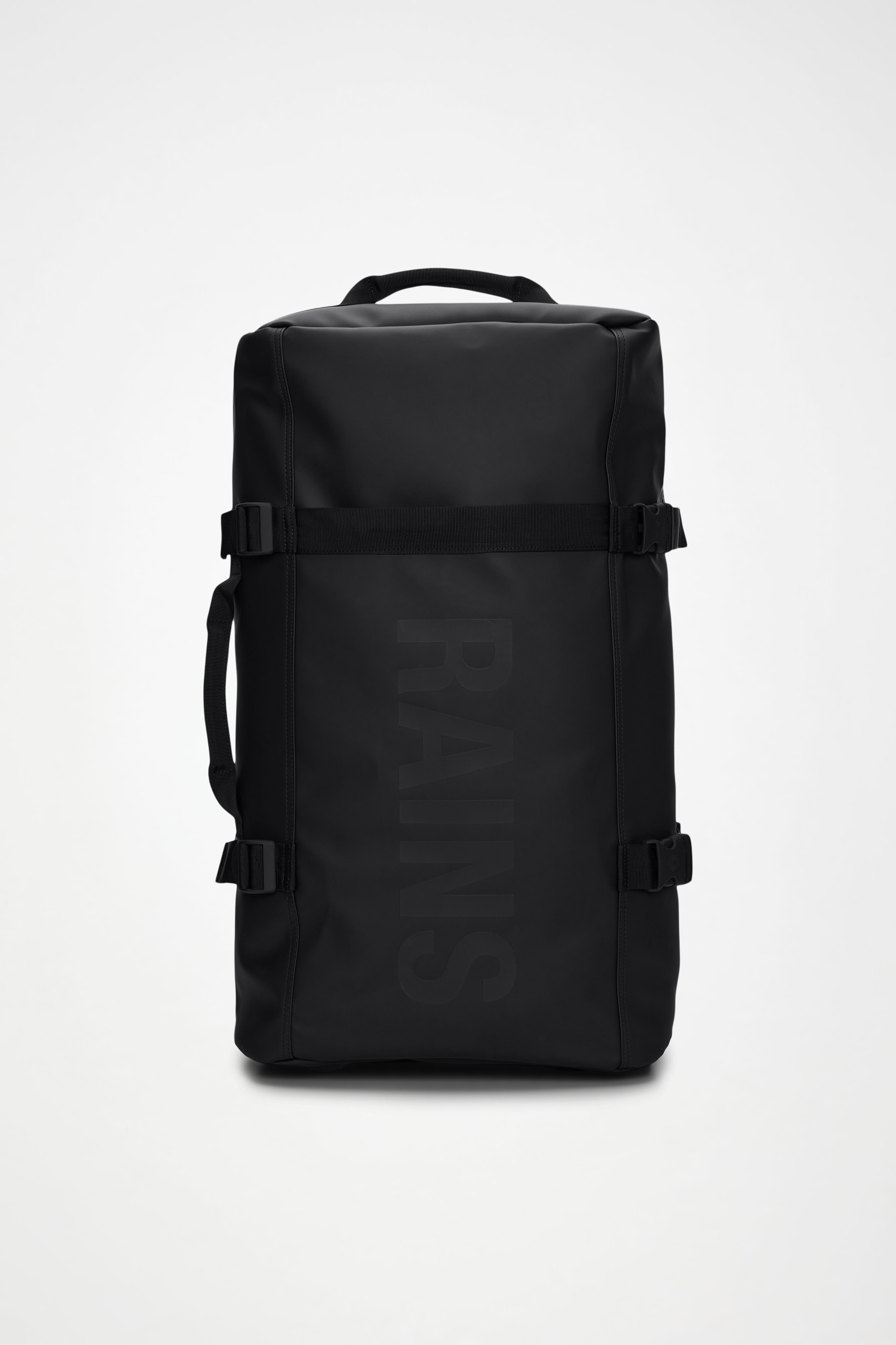 RAINS Texel Check-in Bag Black 62L H66 x D31 x W38 cm Suitcase