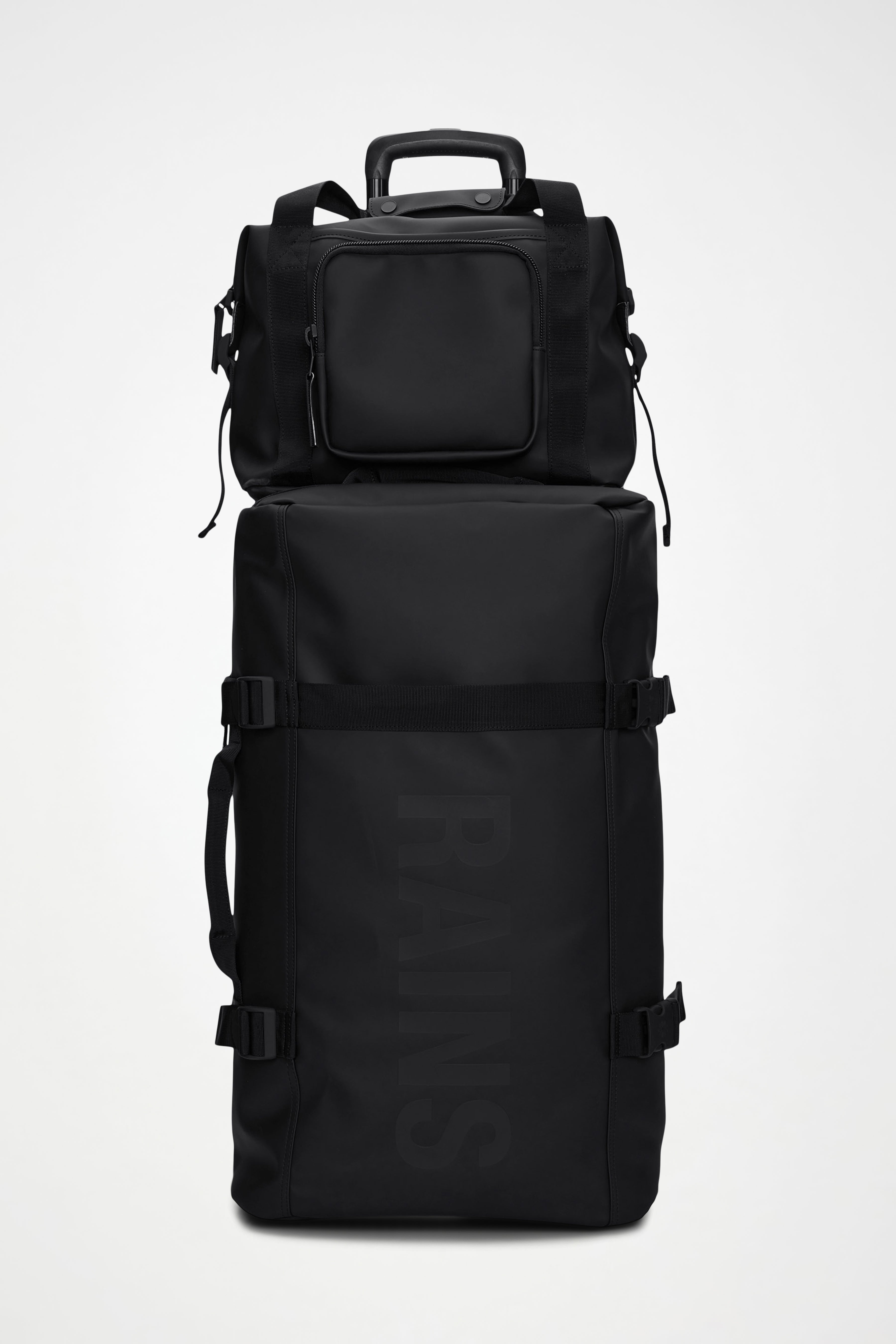RAINS Texel Kit Bag Black 36L H32 x D16 x W34 cm Weekender