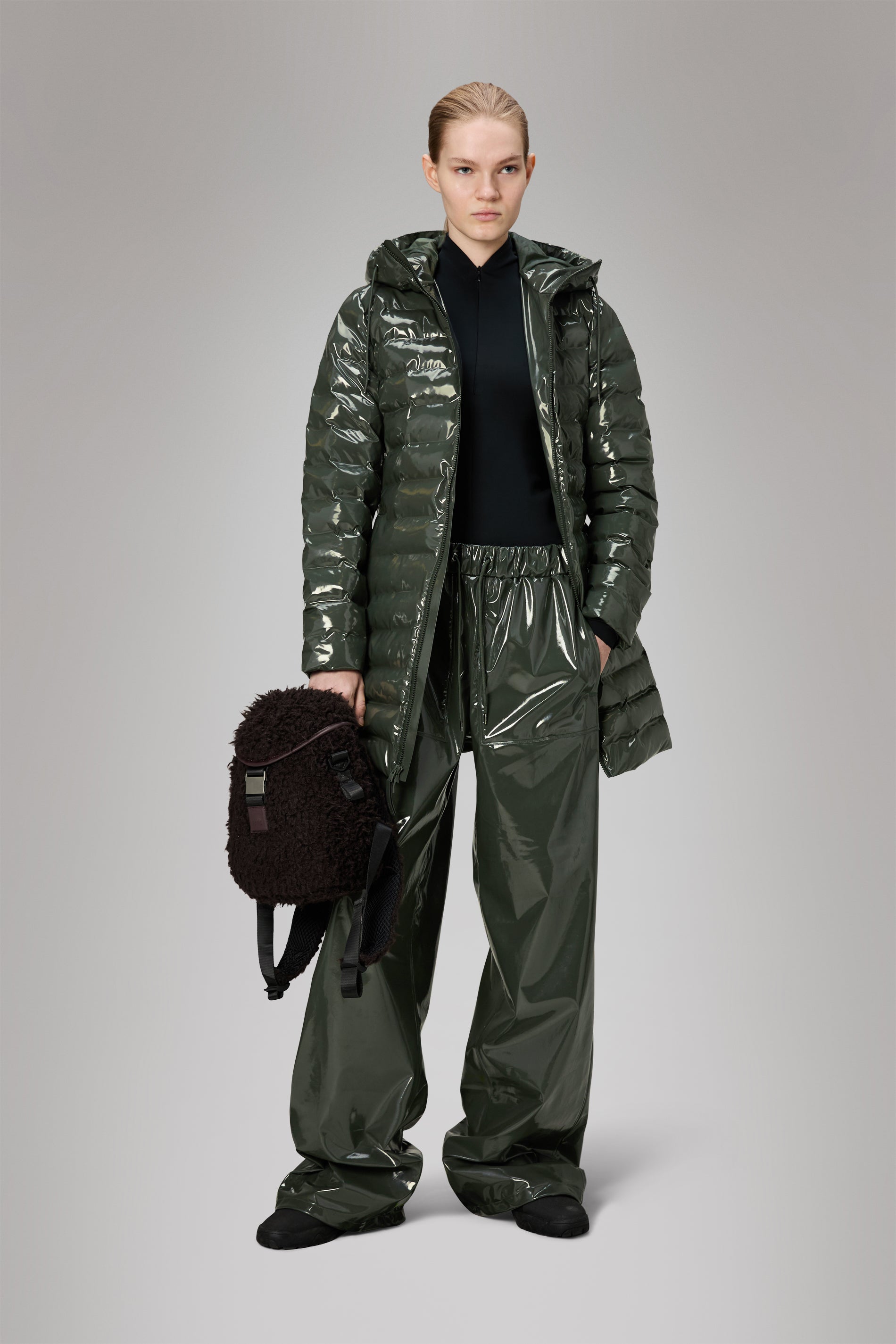 Lohja Long Puffer Curve Jacket