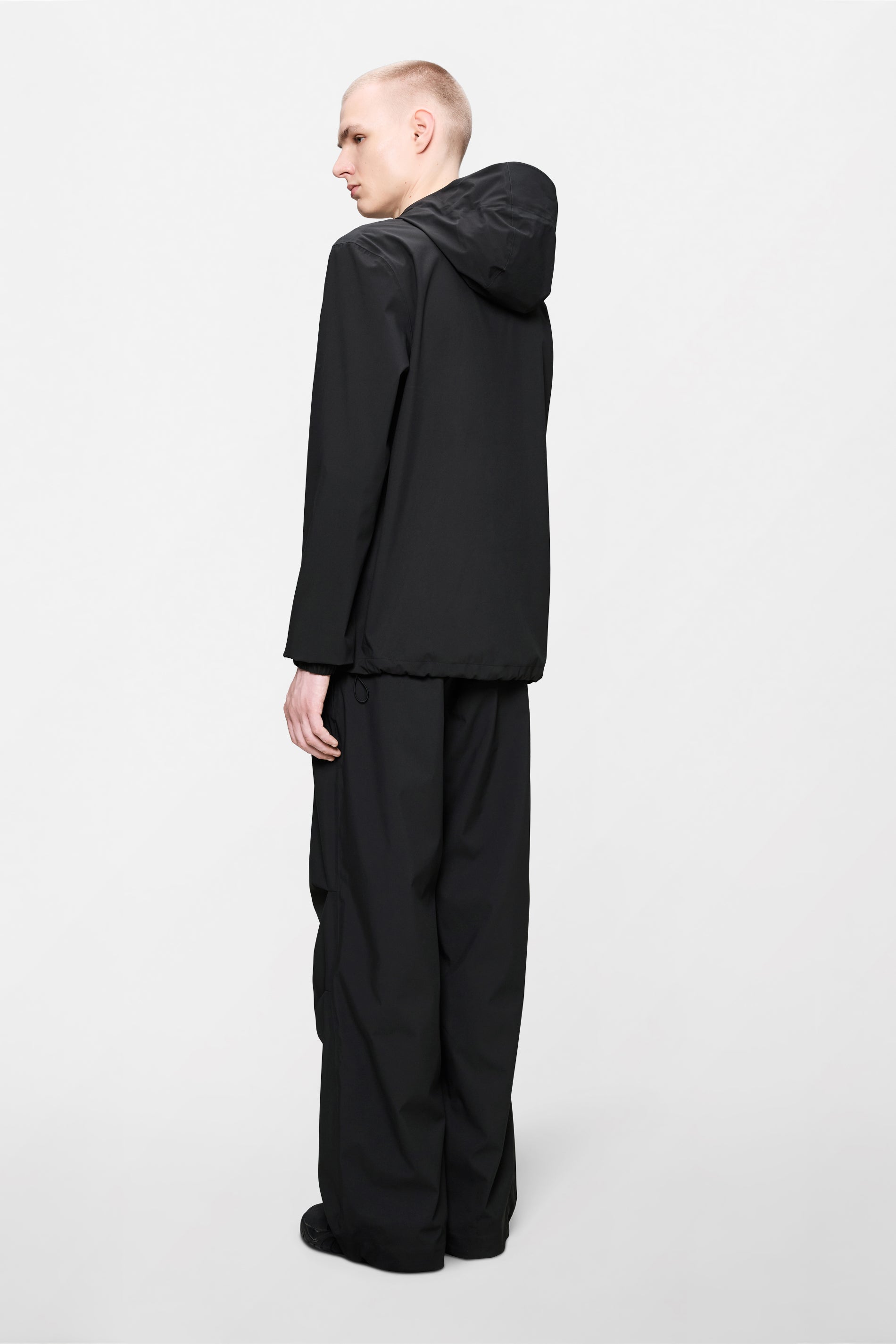 RAINS Suva Hardshell Jacket Black Jacket