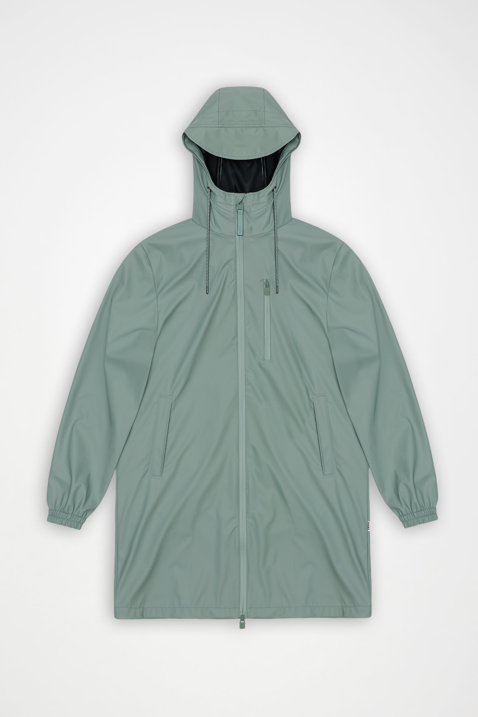 RAINS Long Storm Breaker Sage Jacket
