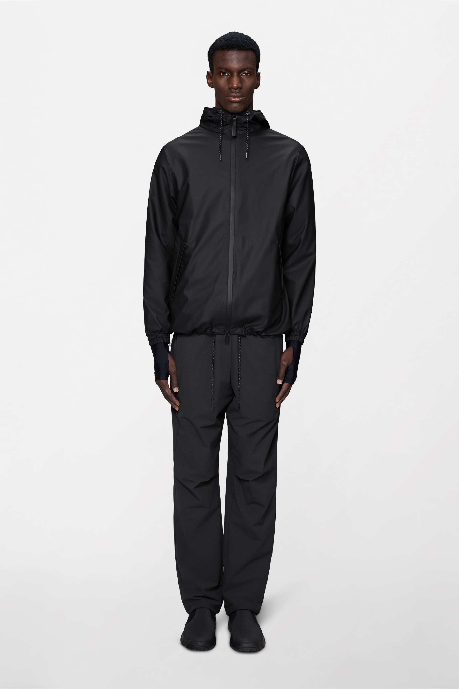 RAINS Storm Breaker Black Jacket