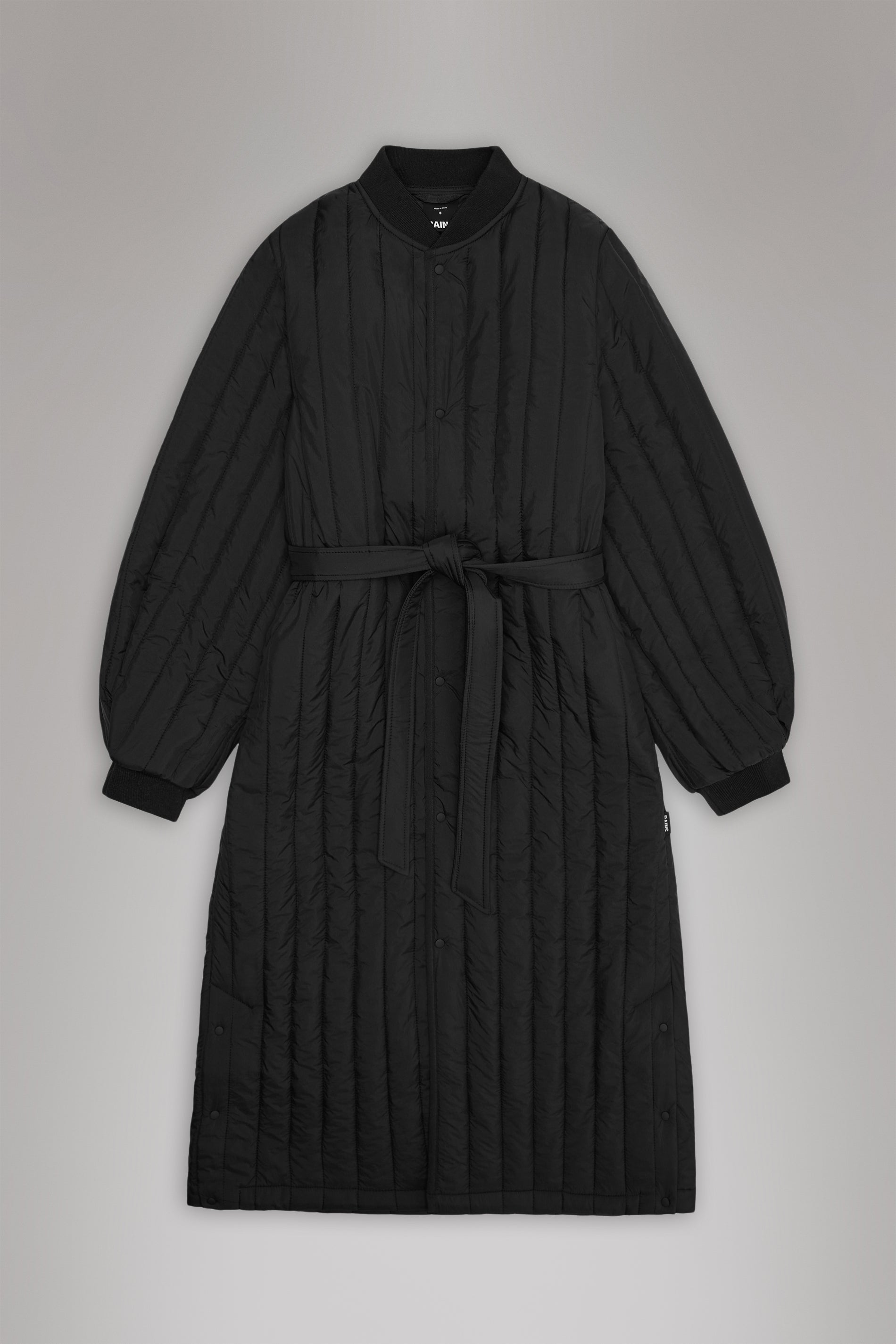 RAINS Banja Liner W Coat Black Jacket