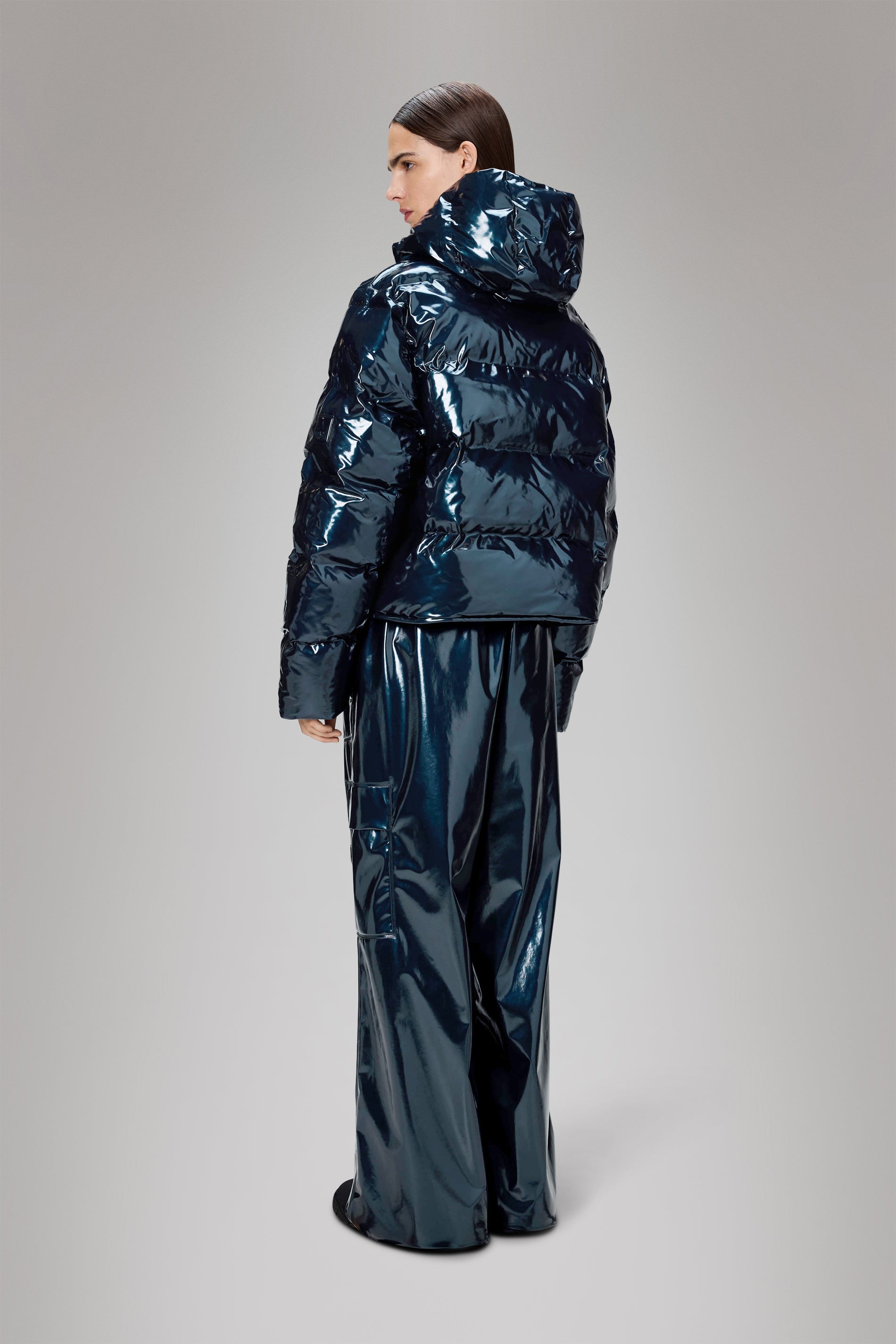 RAINS Alta Short Puffer Jacket Spill Jacket