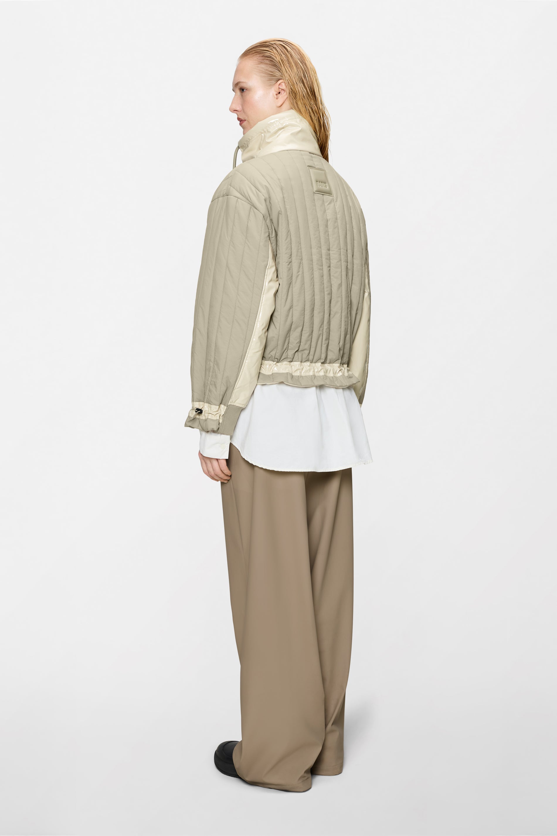 RAINS Koya Vision W Jacket Beige Jacket