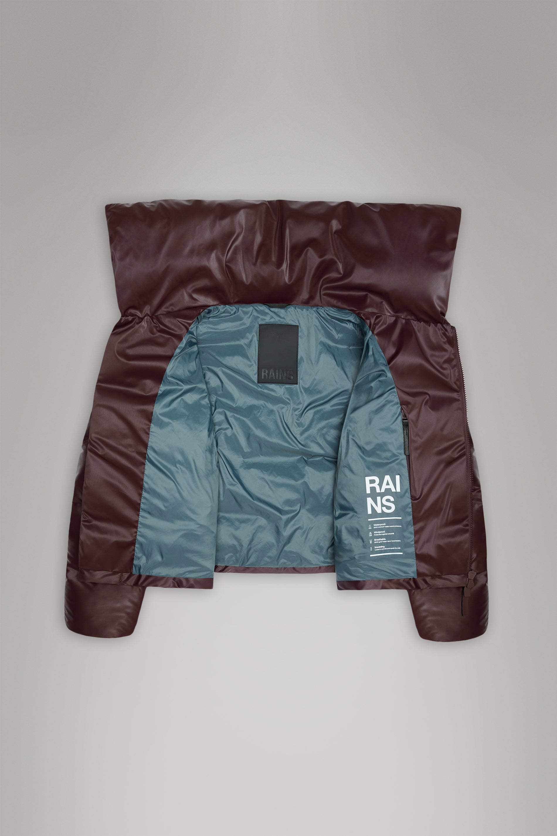 Rains Alta Vision Short Puffer Jacket Depth Jacket