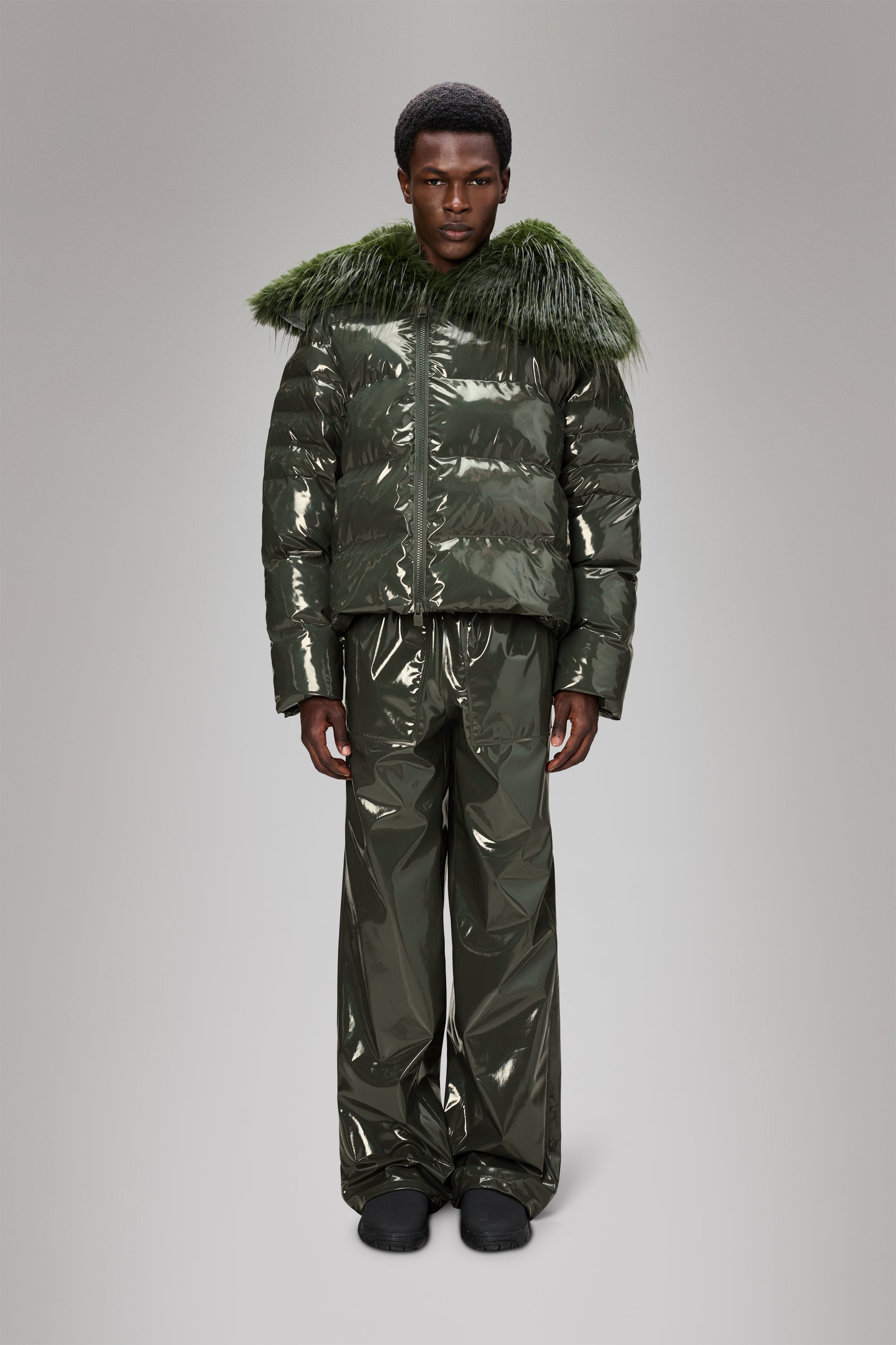 RAINS Alta Vision Fleece Jacket Swamp Jacket