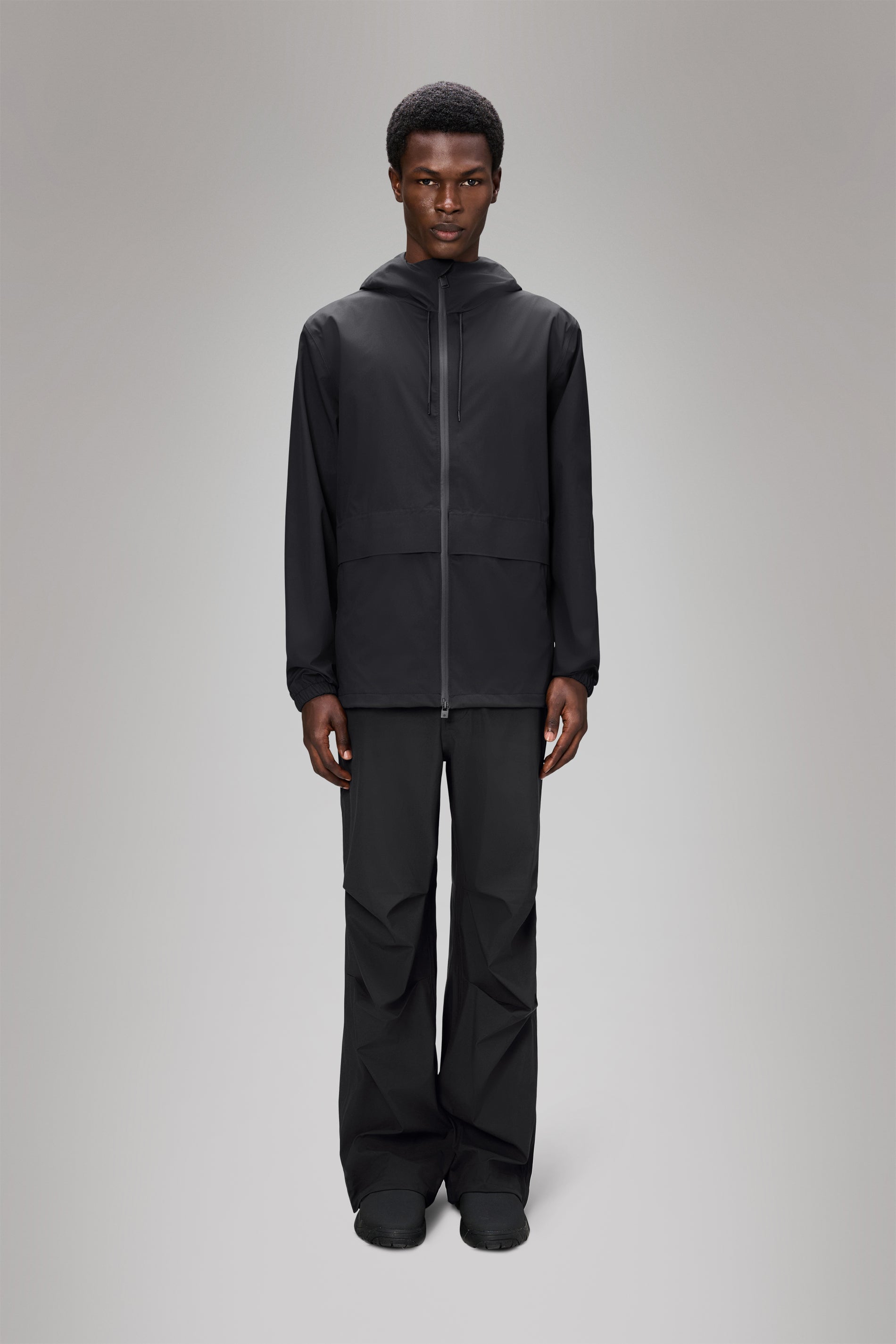 RAINS Suva Hardshell Pocket Jacket Black Jacket