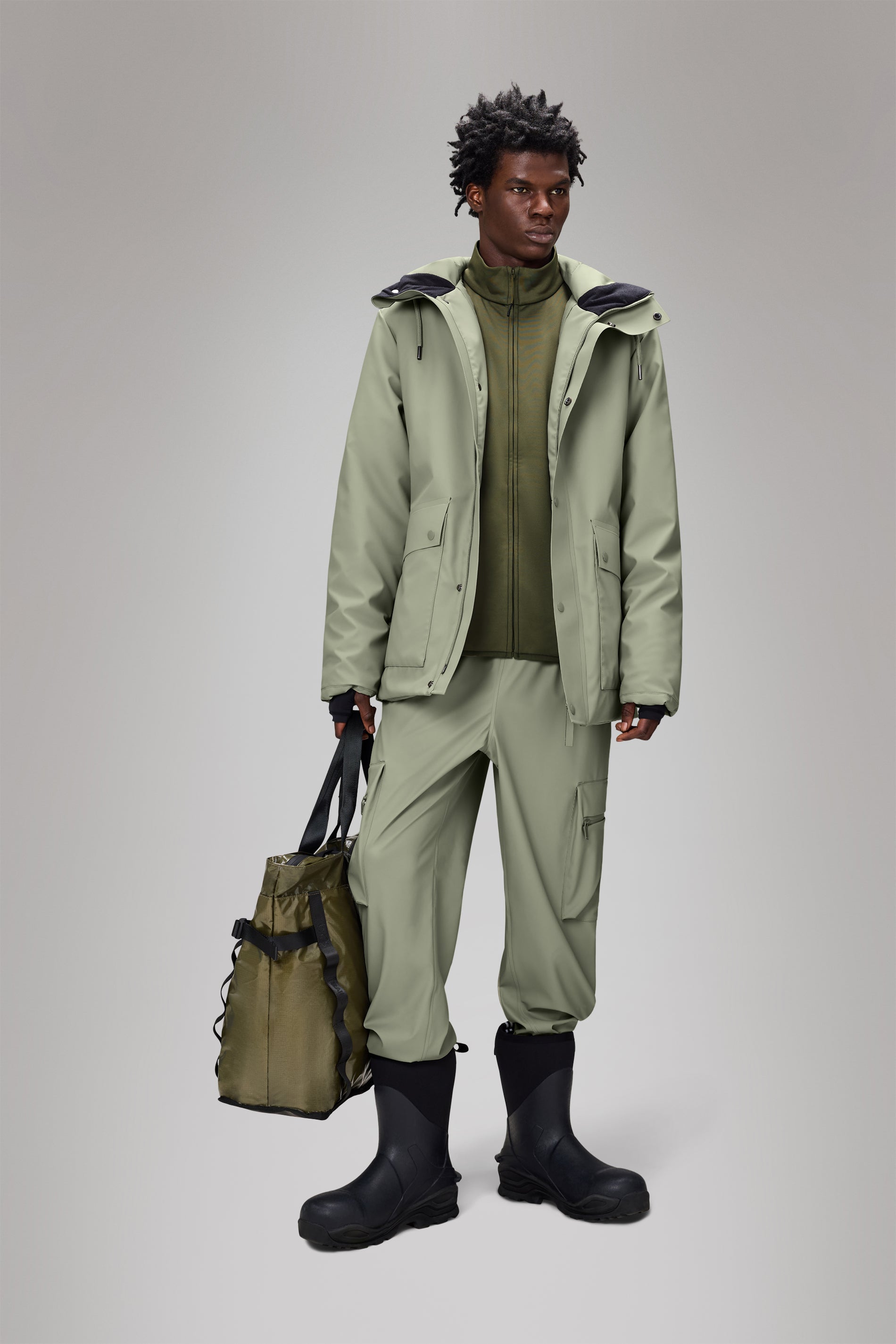 RAINS Cargo Rain Pants Regular Drift Pants