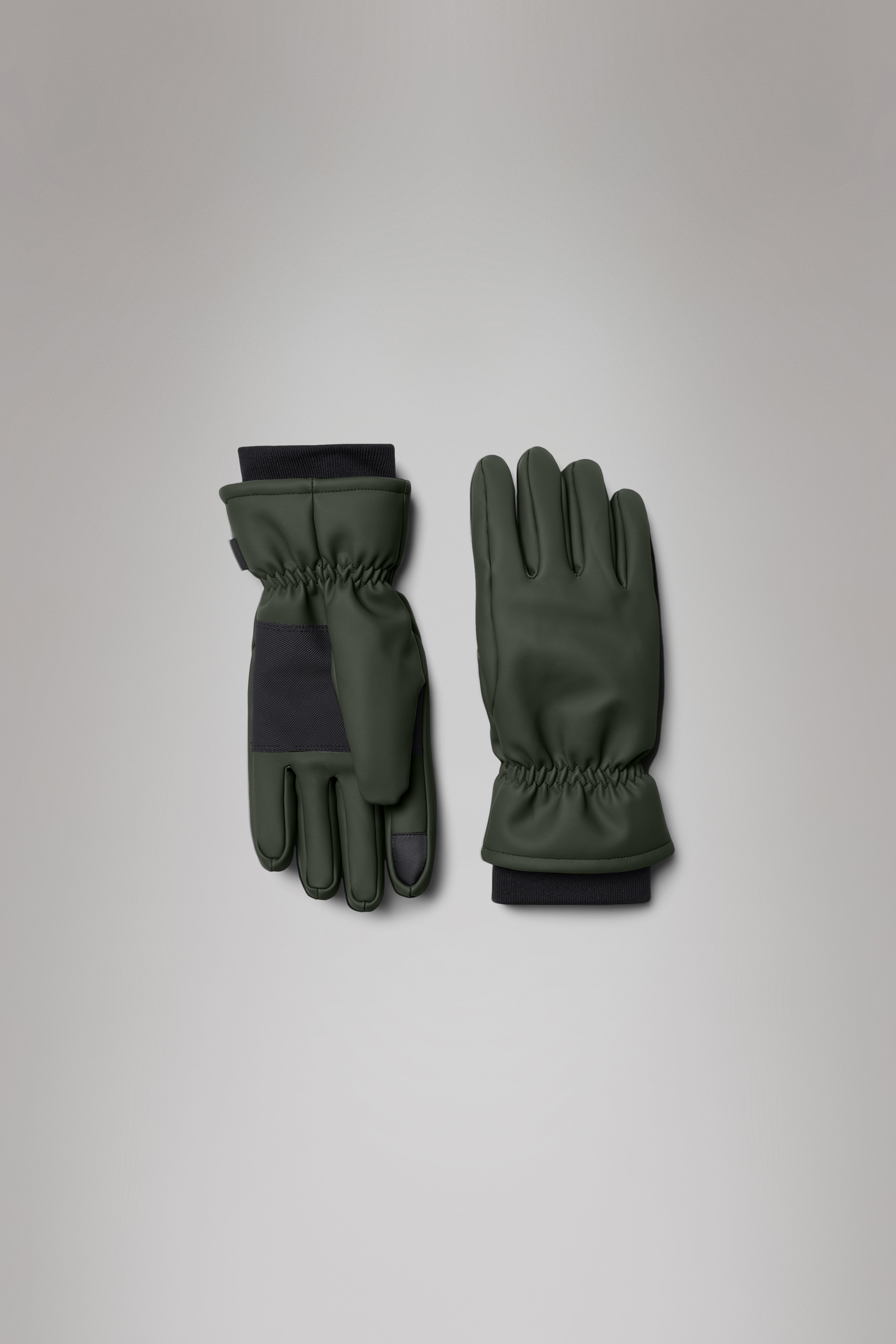 RAINS Insulated Gloves Green Gloves & Mittens