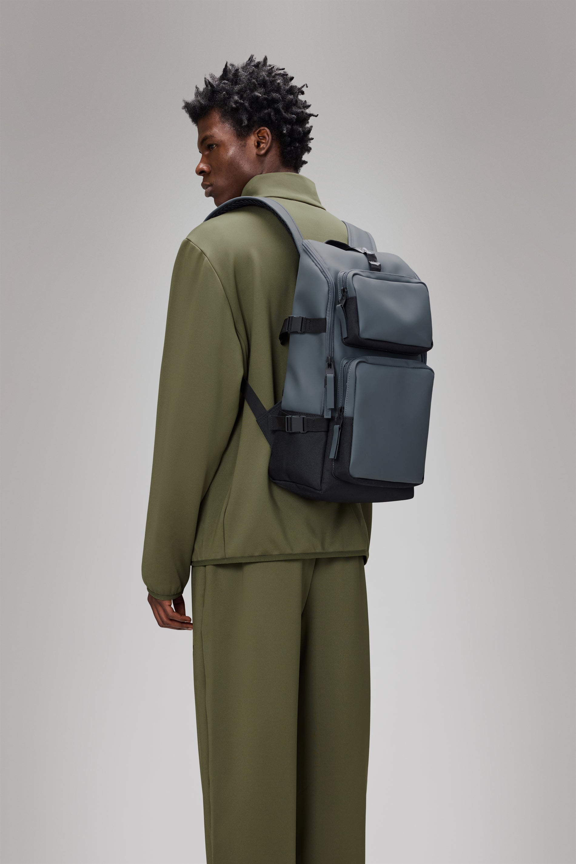 RAINS Trail Cargo Backpack Lagoon 14L H45 x D12 x W26 cm Backpack