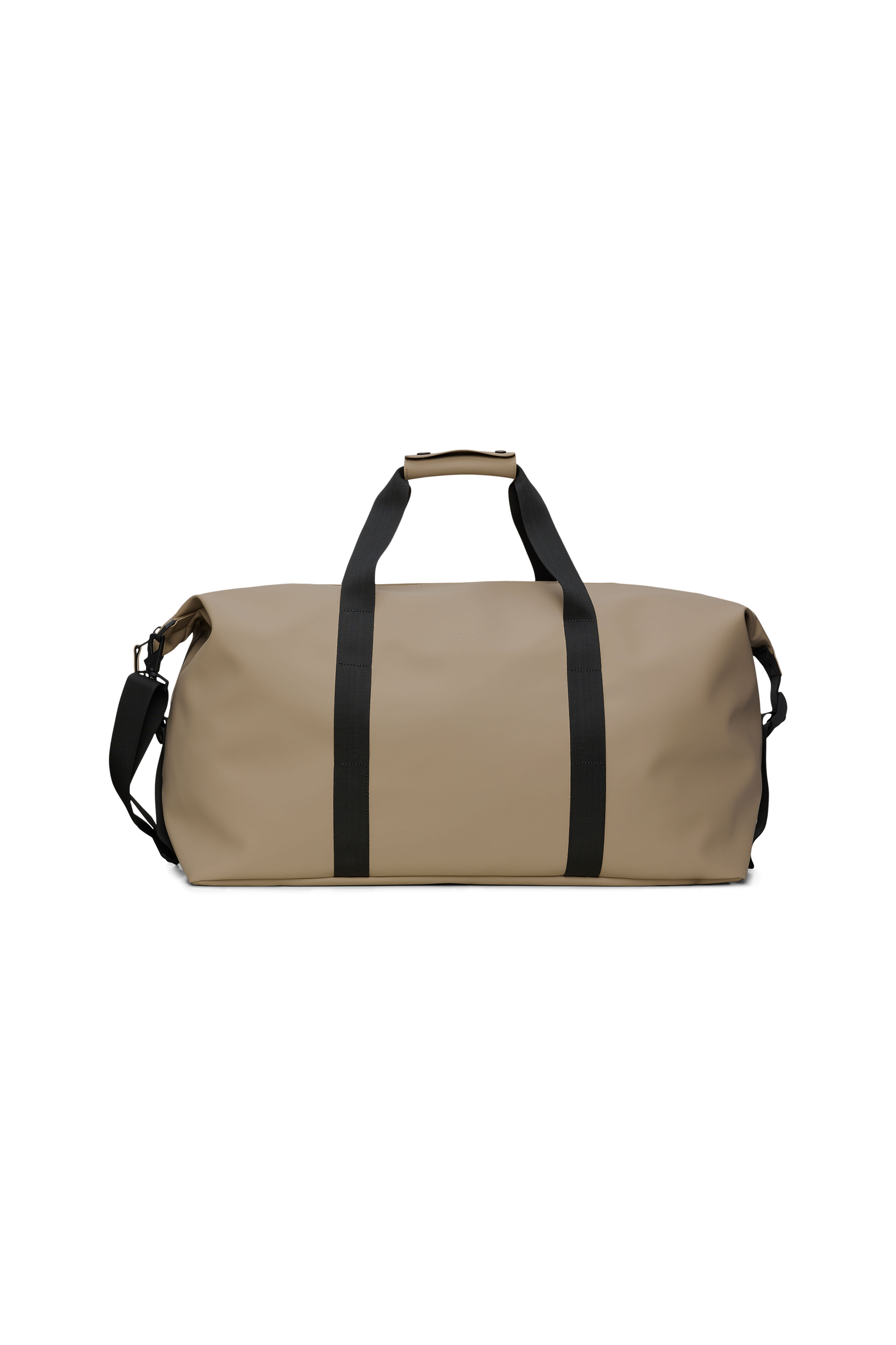 RAINS Hilo Weekend Bag Large Beige 47L H29 x D28 x W60 cm Weekender