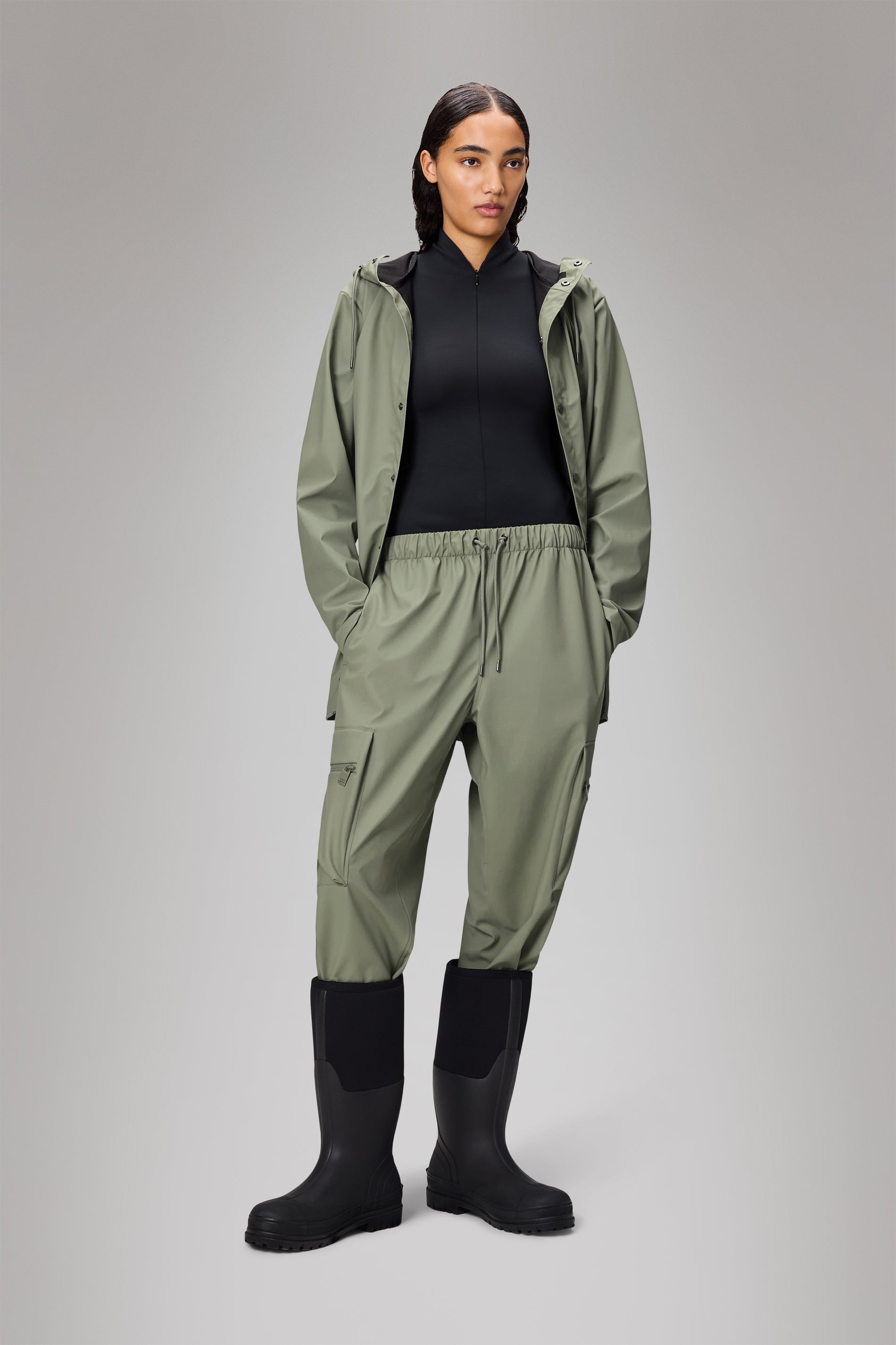 RAINS Cargo Rain Pants Regular Drift Pants