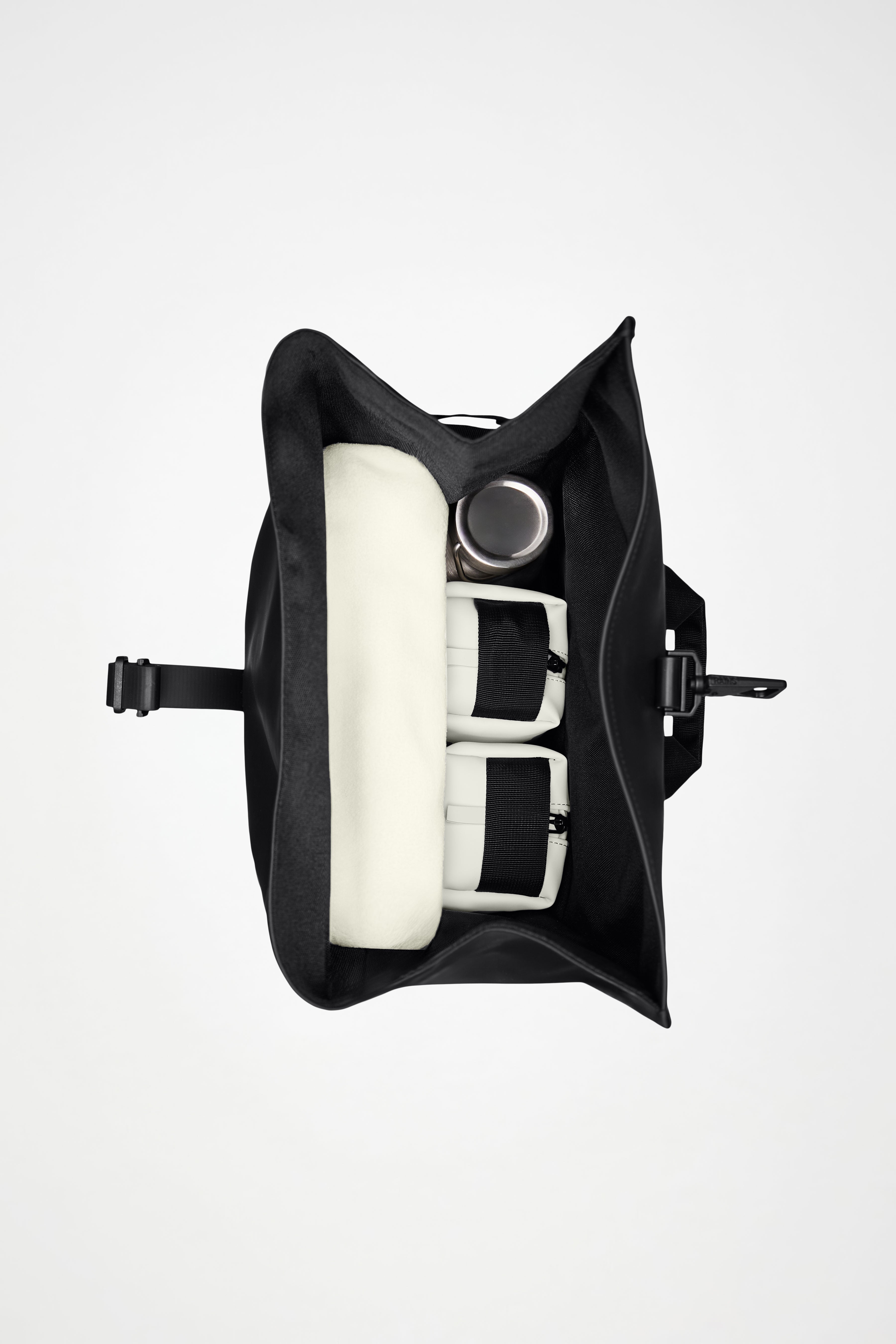 RAINS Rolltop Rucksack Large Well 23L H63 x D14 x W32 cm Backpack