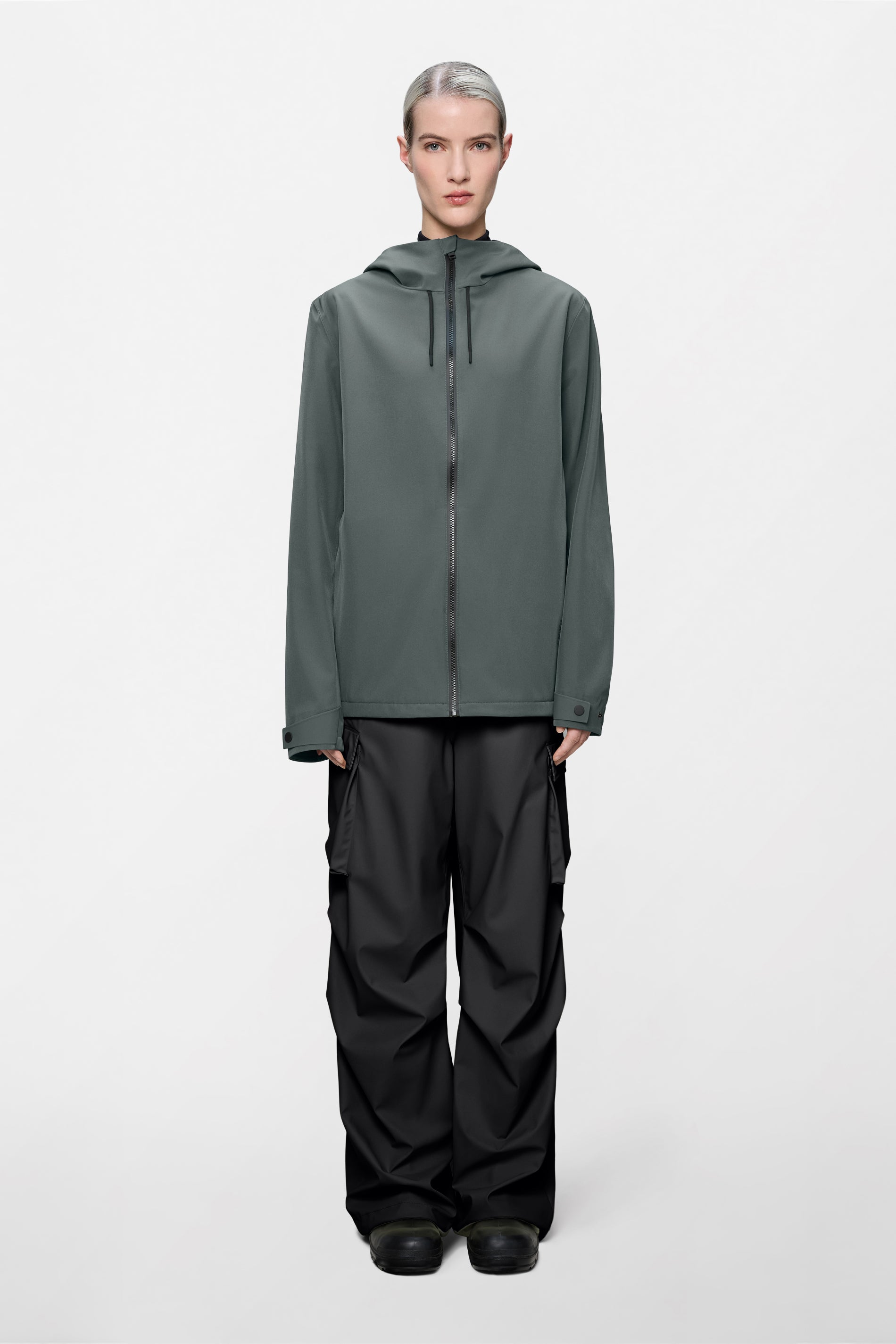 RAINS Suva Softshell Jacket Dark Grey Jacket