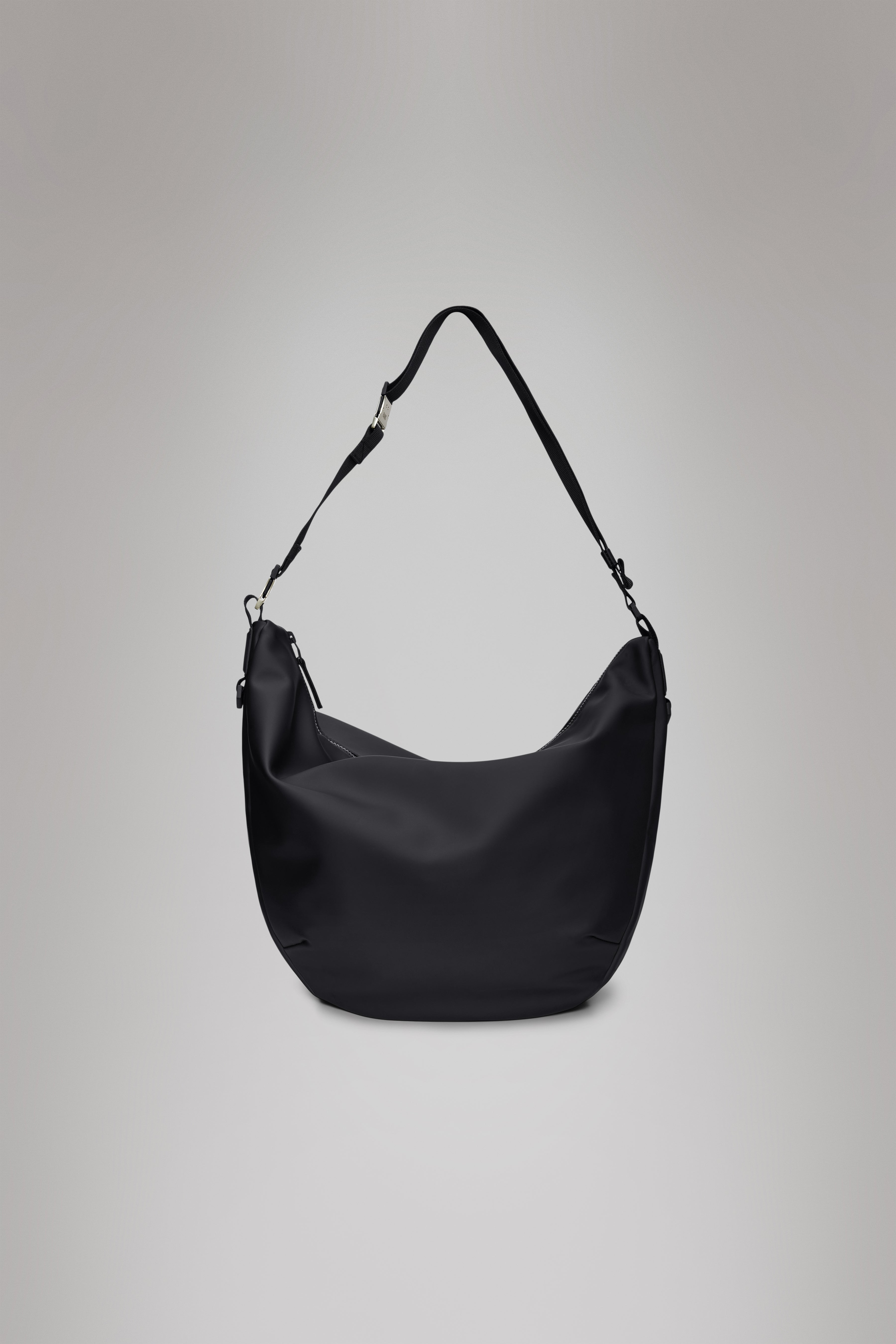 RAINS Valera Shoulder Bag Large Black 18L H38 x D13 x W53 cm Crossbody