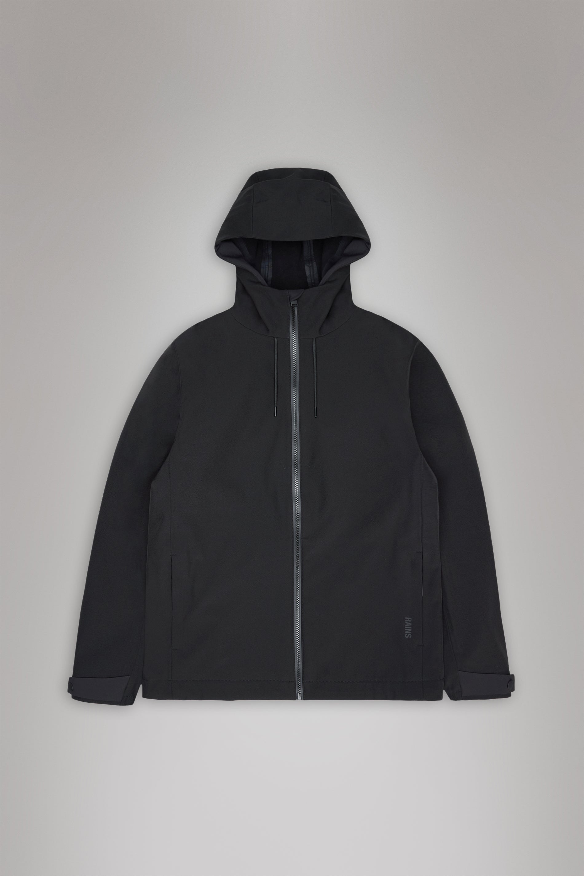 RAINS Suva Softshell Jacket Black Jacket