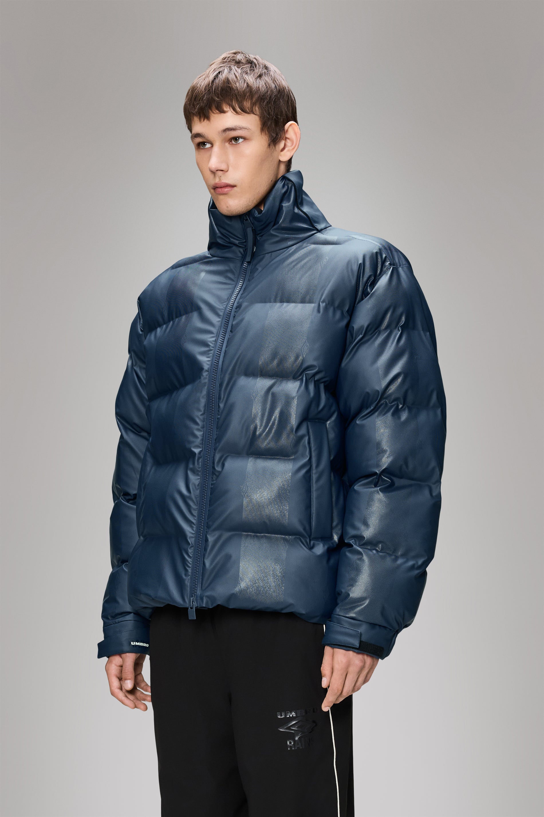 RAINS Rains x Umbro Puffer Fan Jacket Major Blue Jacket