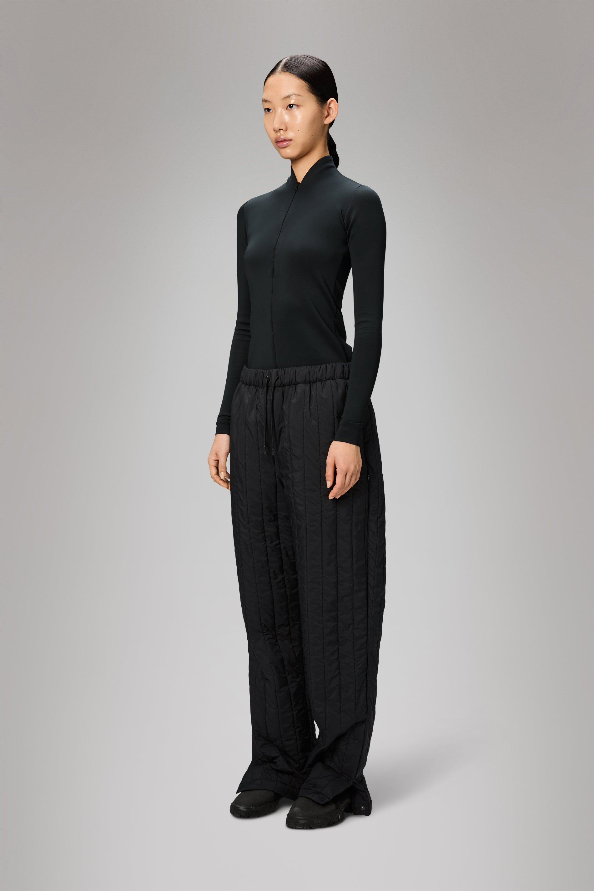 RAINS Banja Liner Pants Regular Black Pants