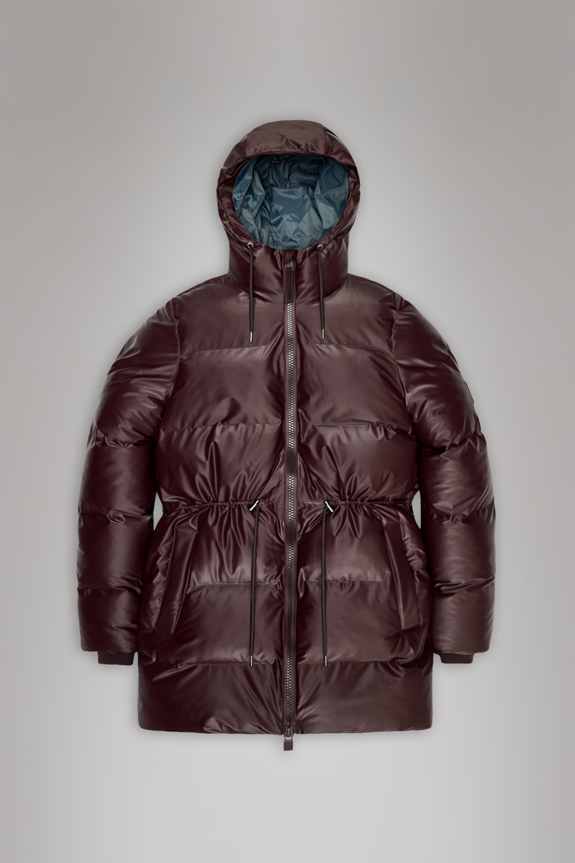 RAINS Alta Long Puffer String W Jacket Depth Jacket