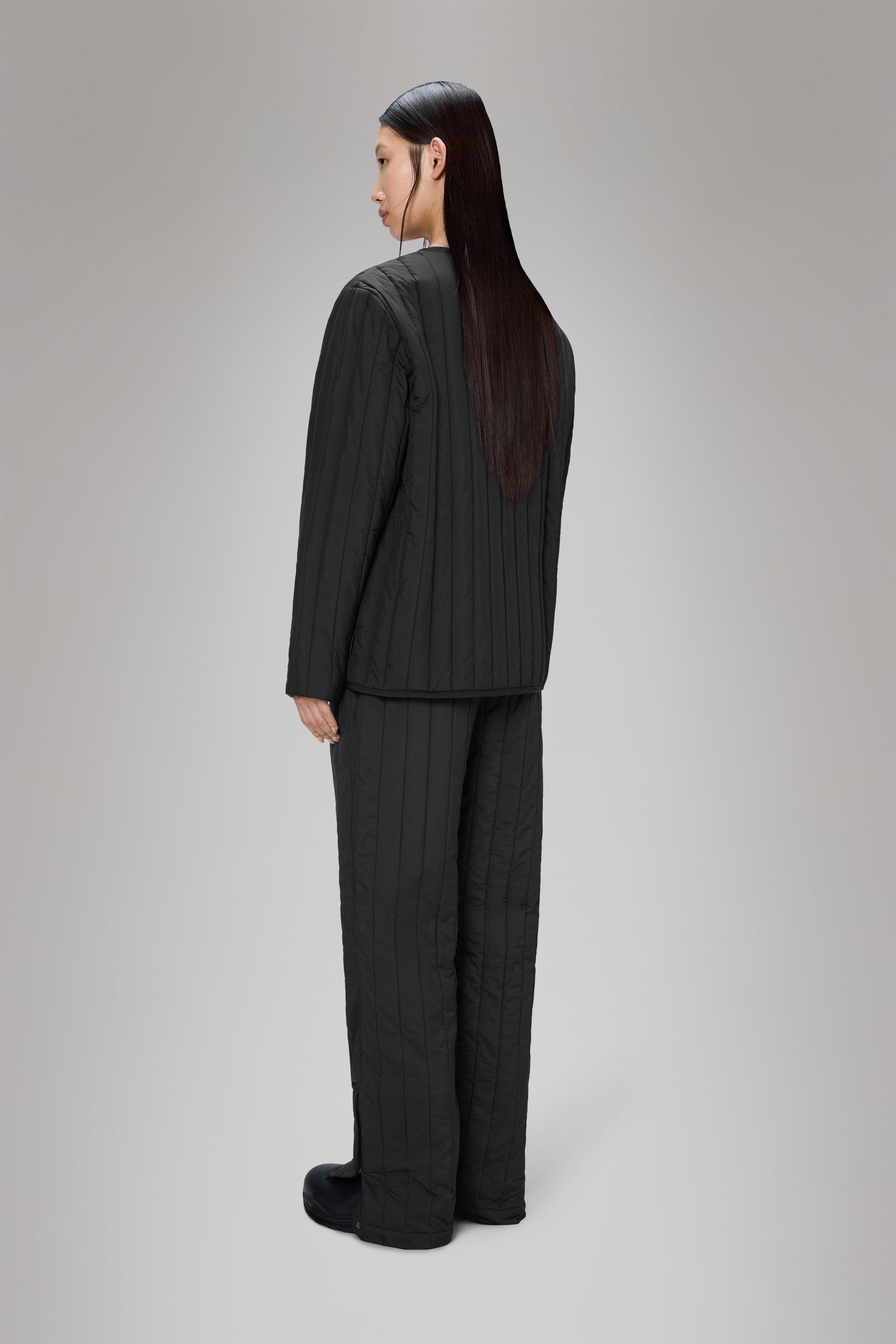 RAINS Banja Liner Jacket Black Jacket