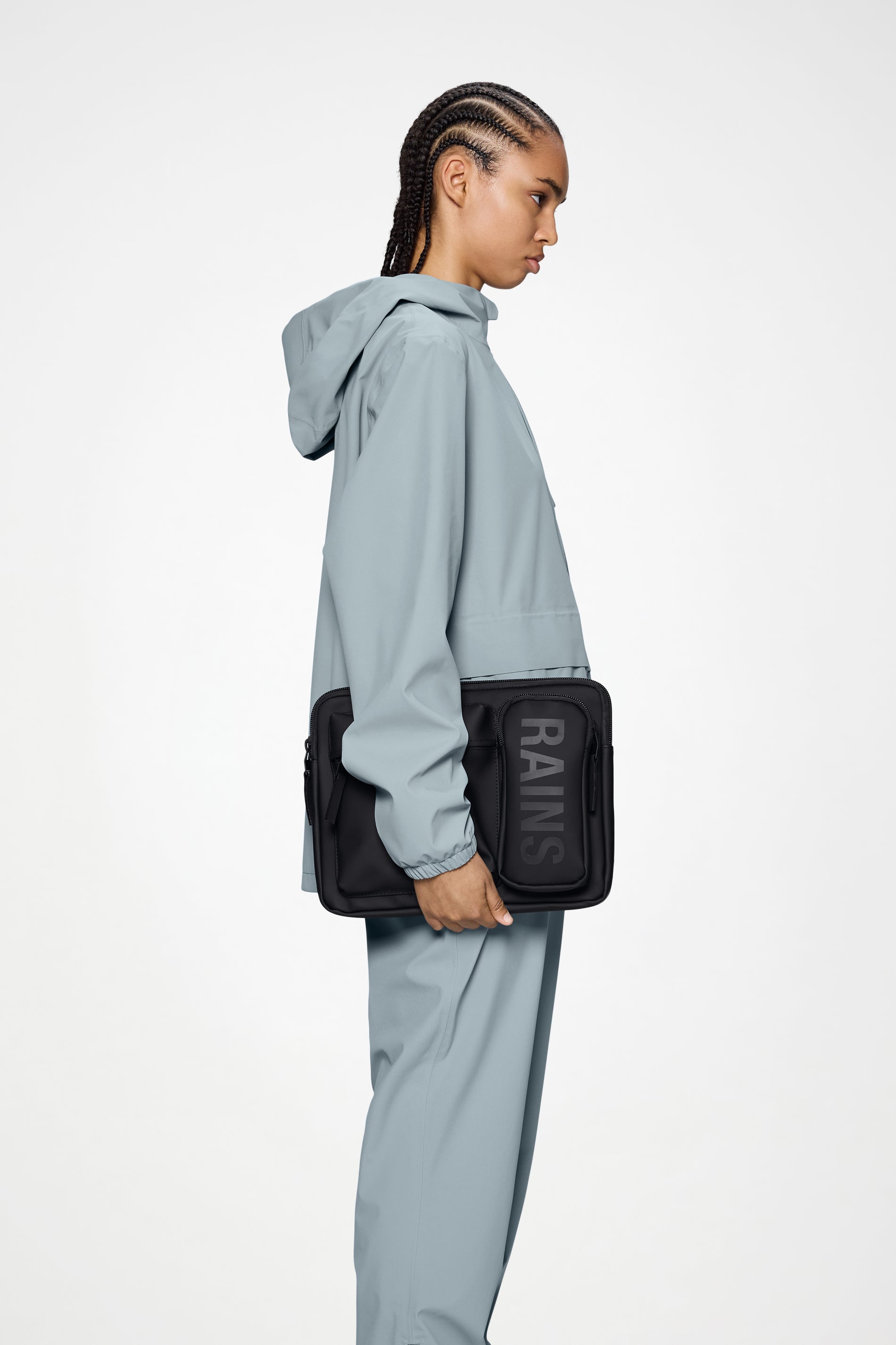 RAINS Texel Laptop Case 13″/14″ Black Laptop Case