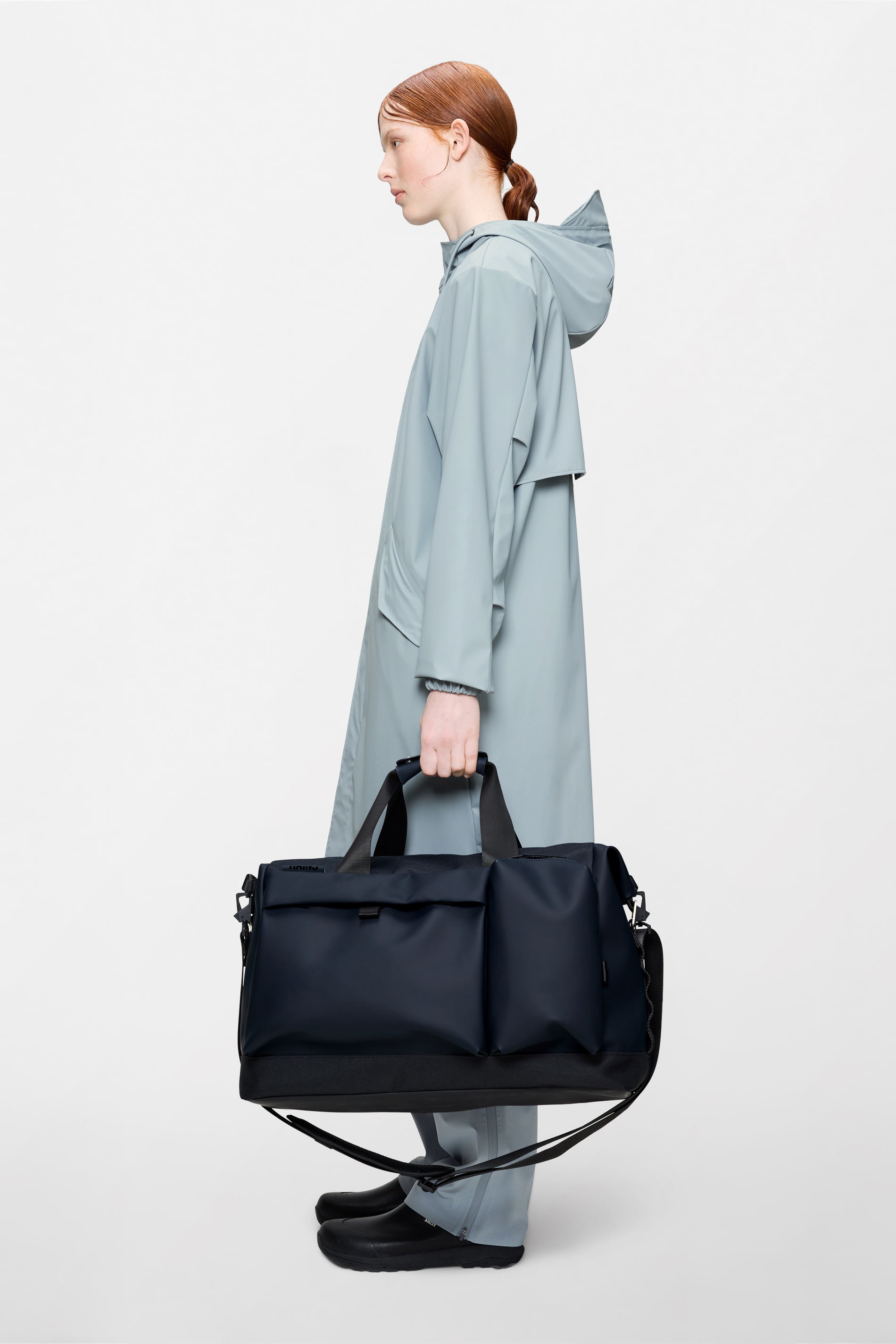 RAINS Otaru Weekend Bag Navy Weekender