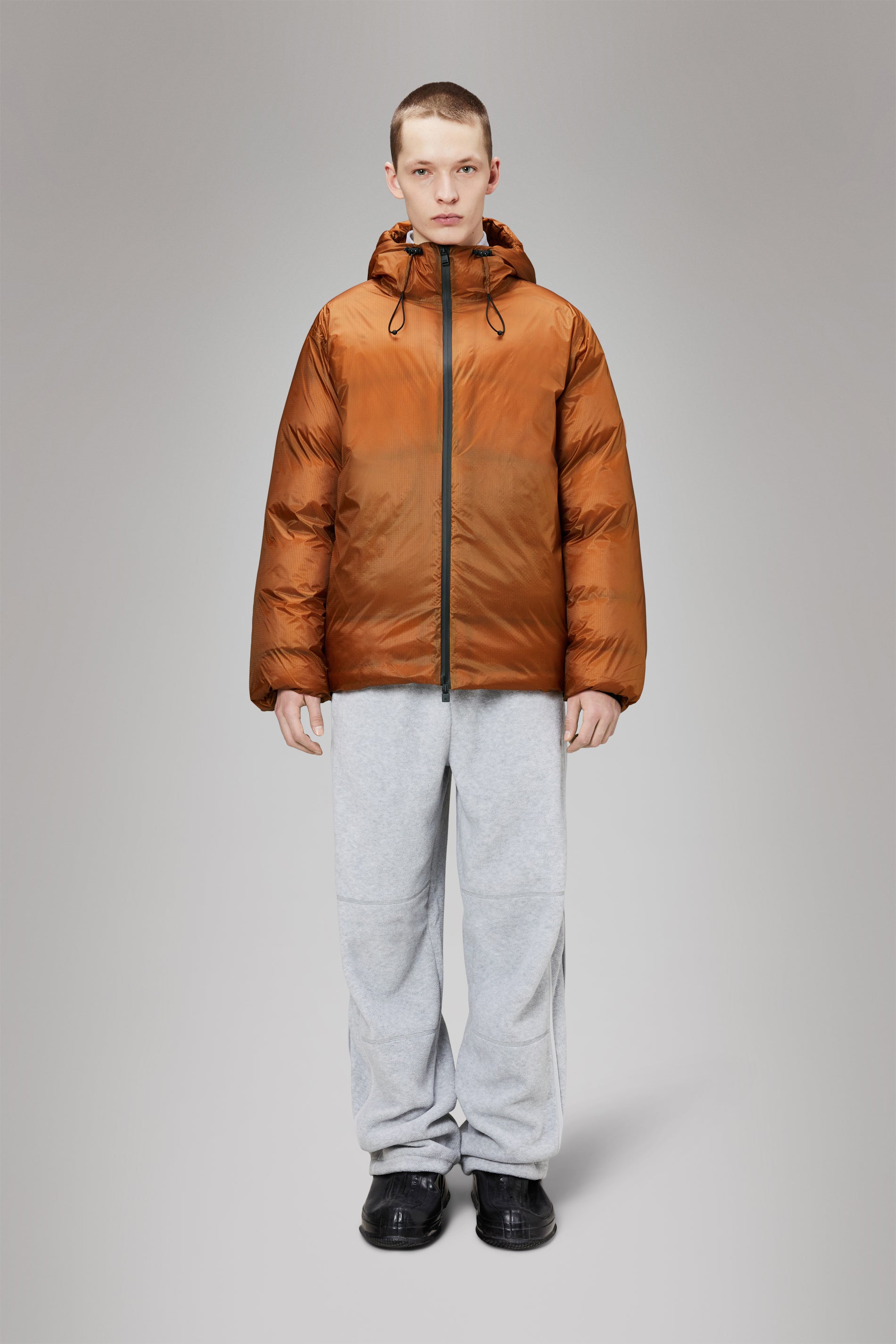 RAINS Kevo Puffer Jacket Rust Jacket