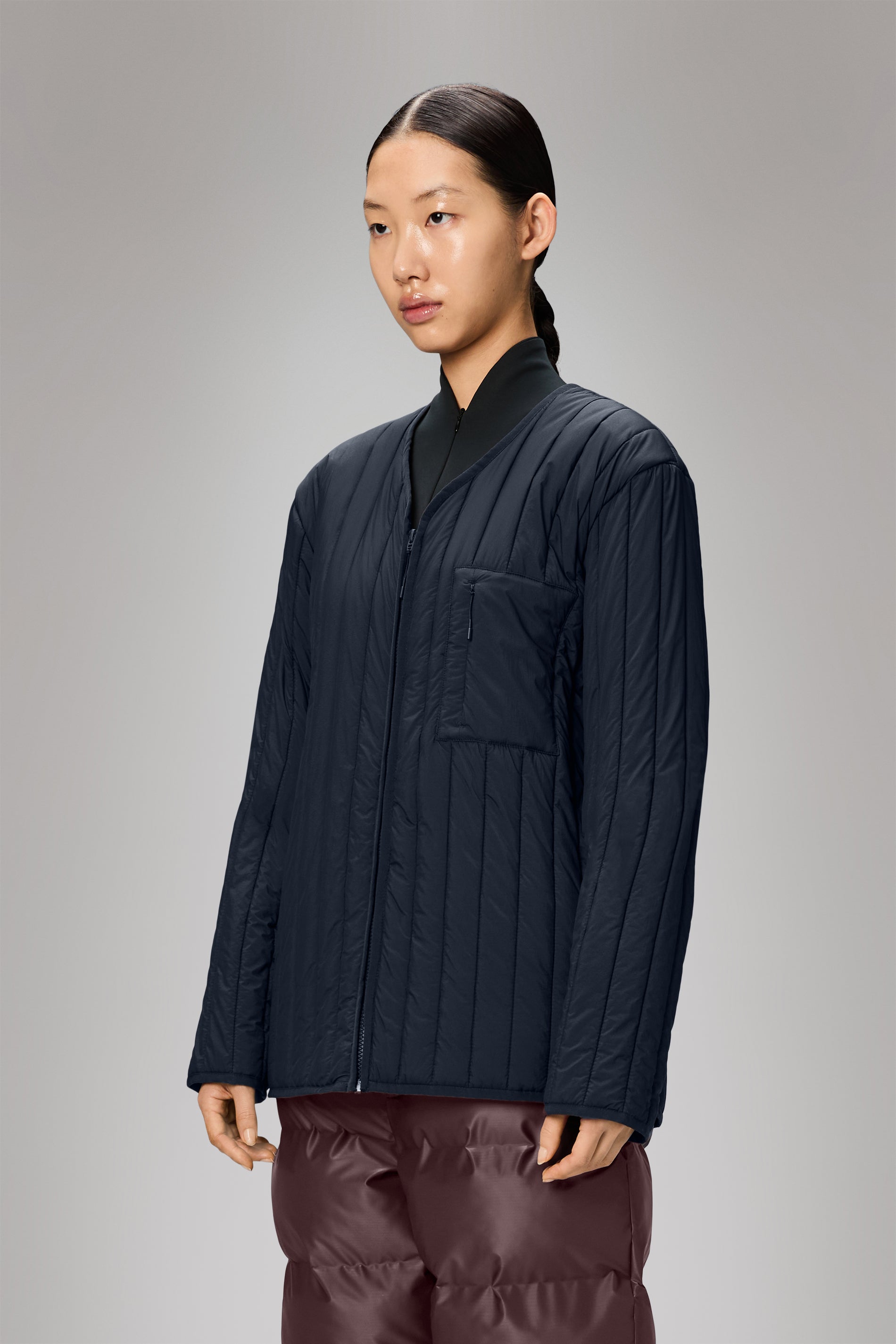 RAINS Banja Liner Jacket Navy Jacket