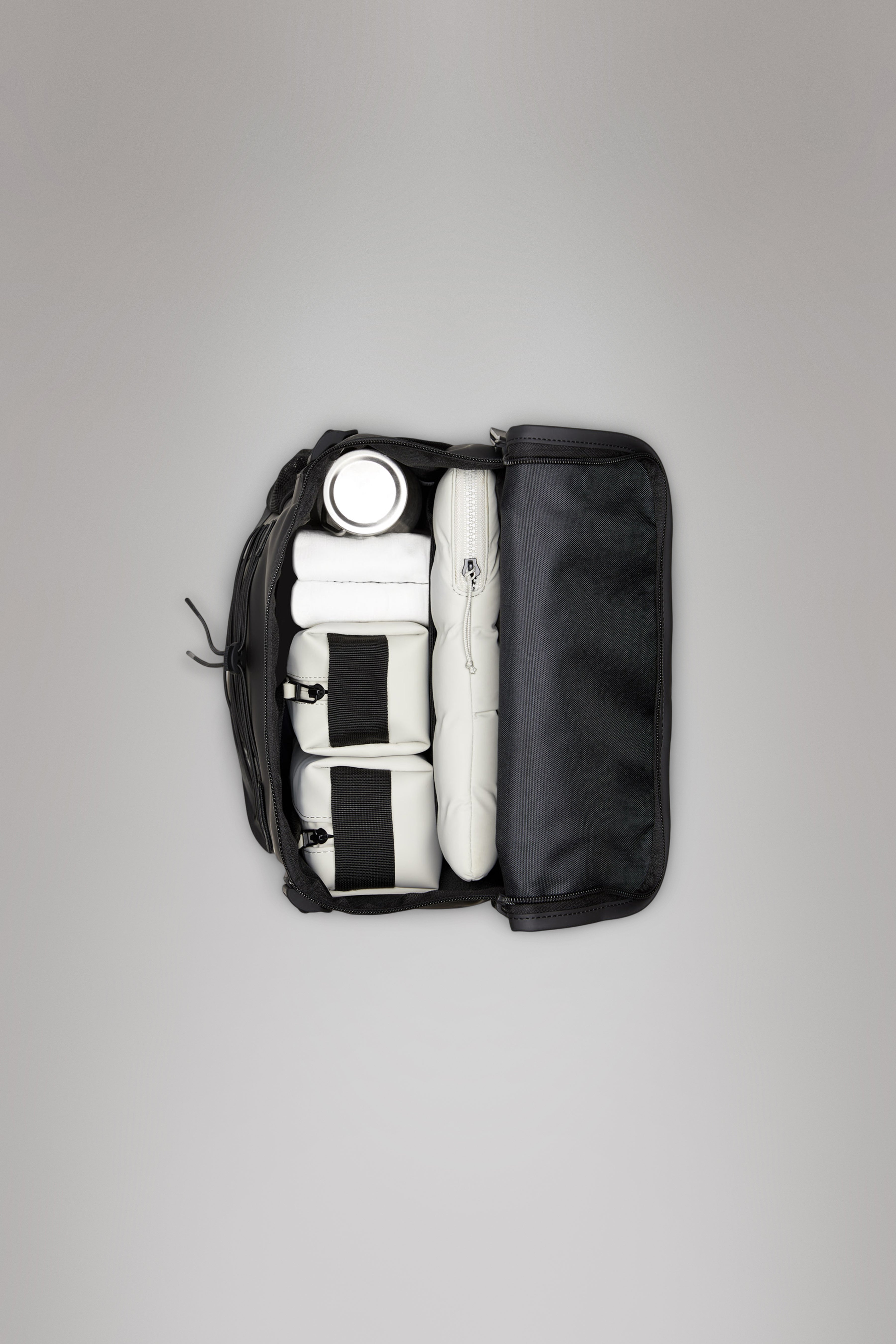 RAINS Trail Mountaineer Bag Black Backpack