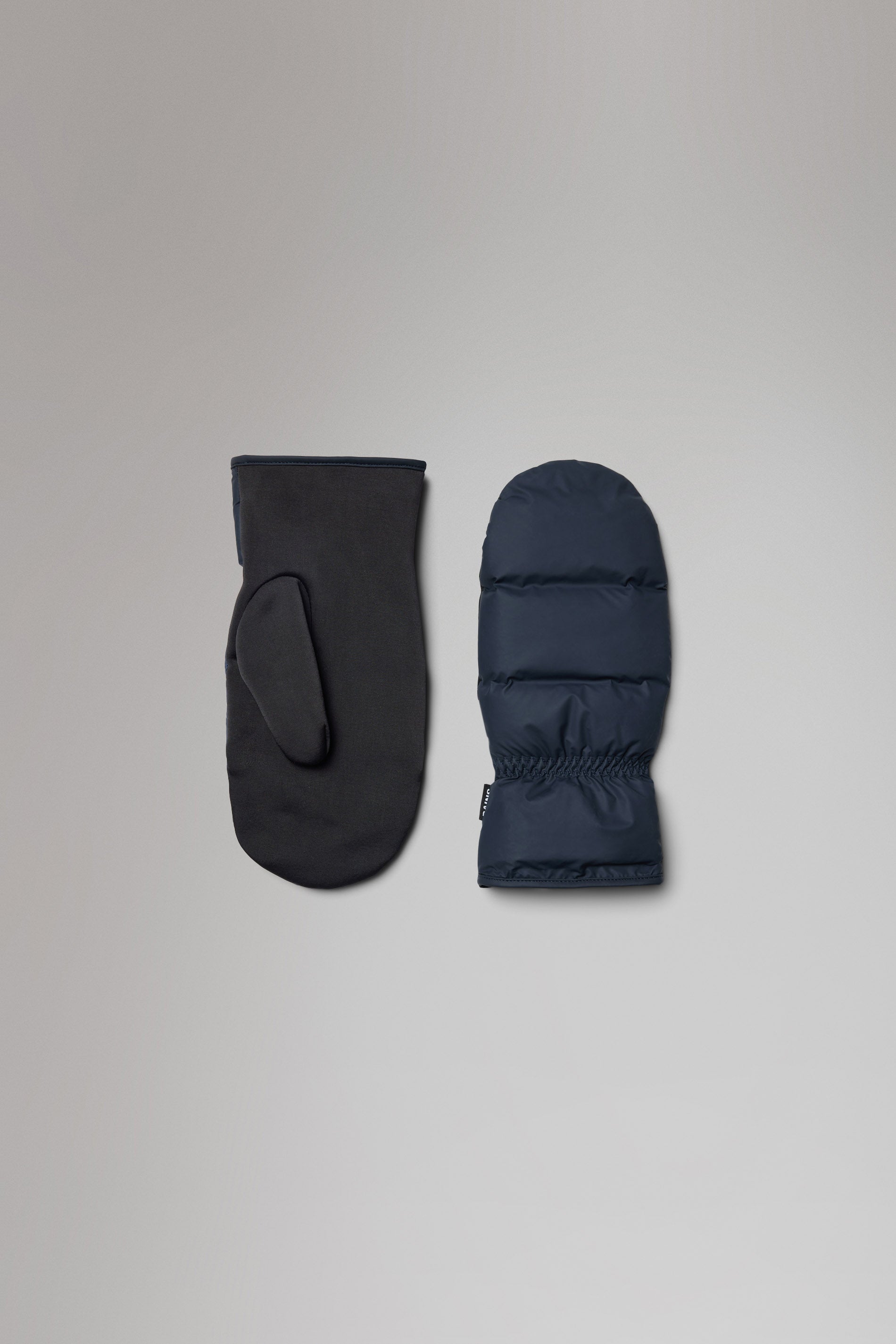 RAINS Lohja Puffer Mittens Navy Gloves