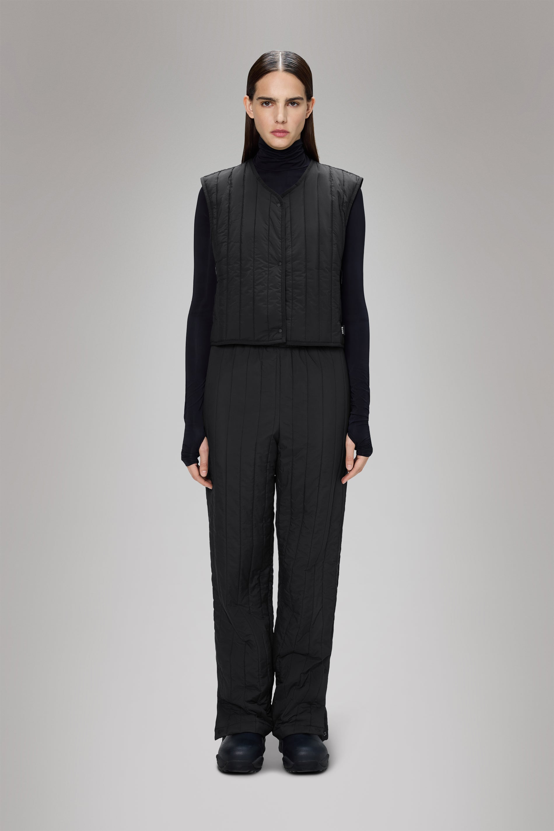 Banja Short Liner W Vest | Black