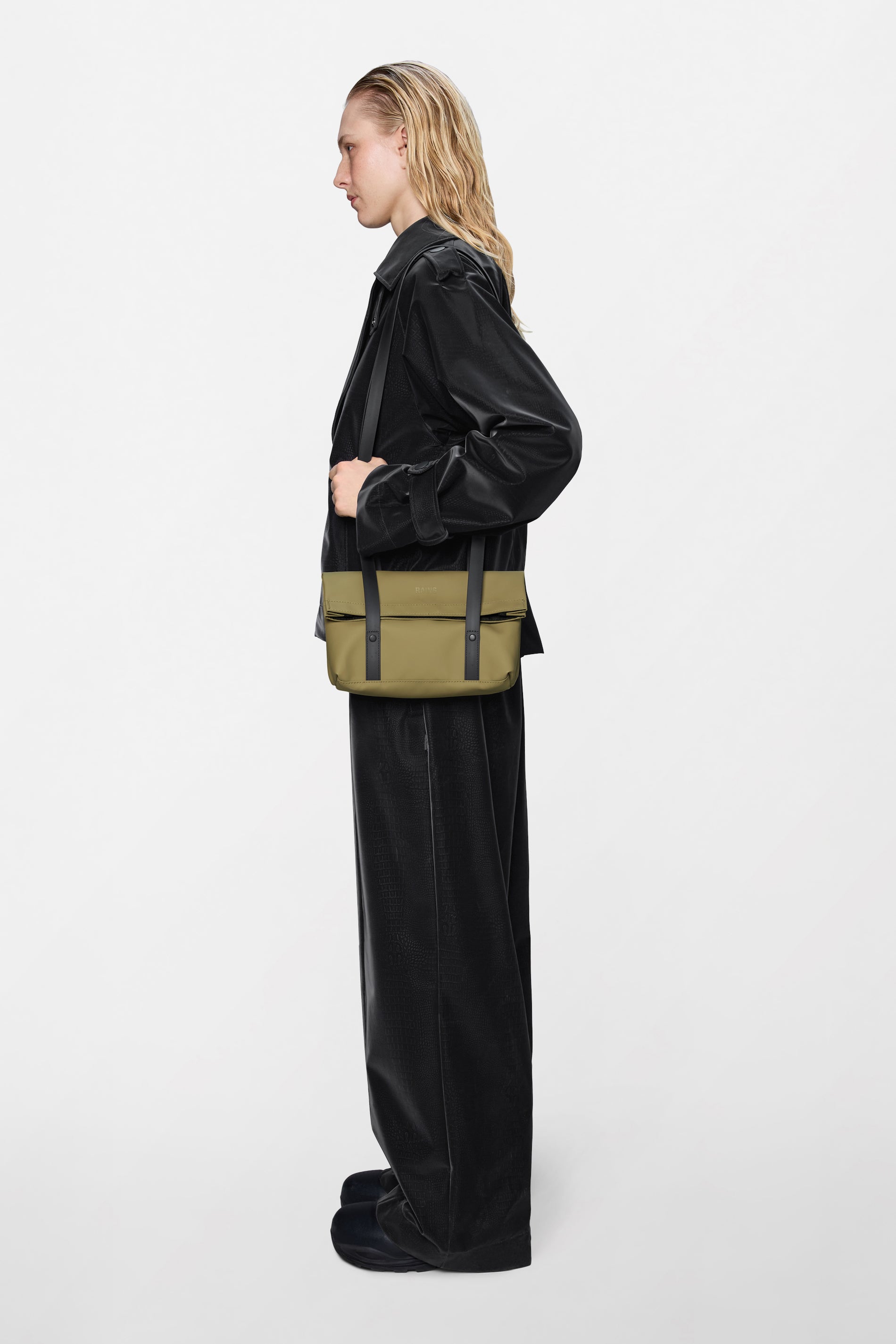 RAINS 2 Strap Crossbody Bag Fawn Crossbody