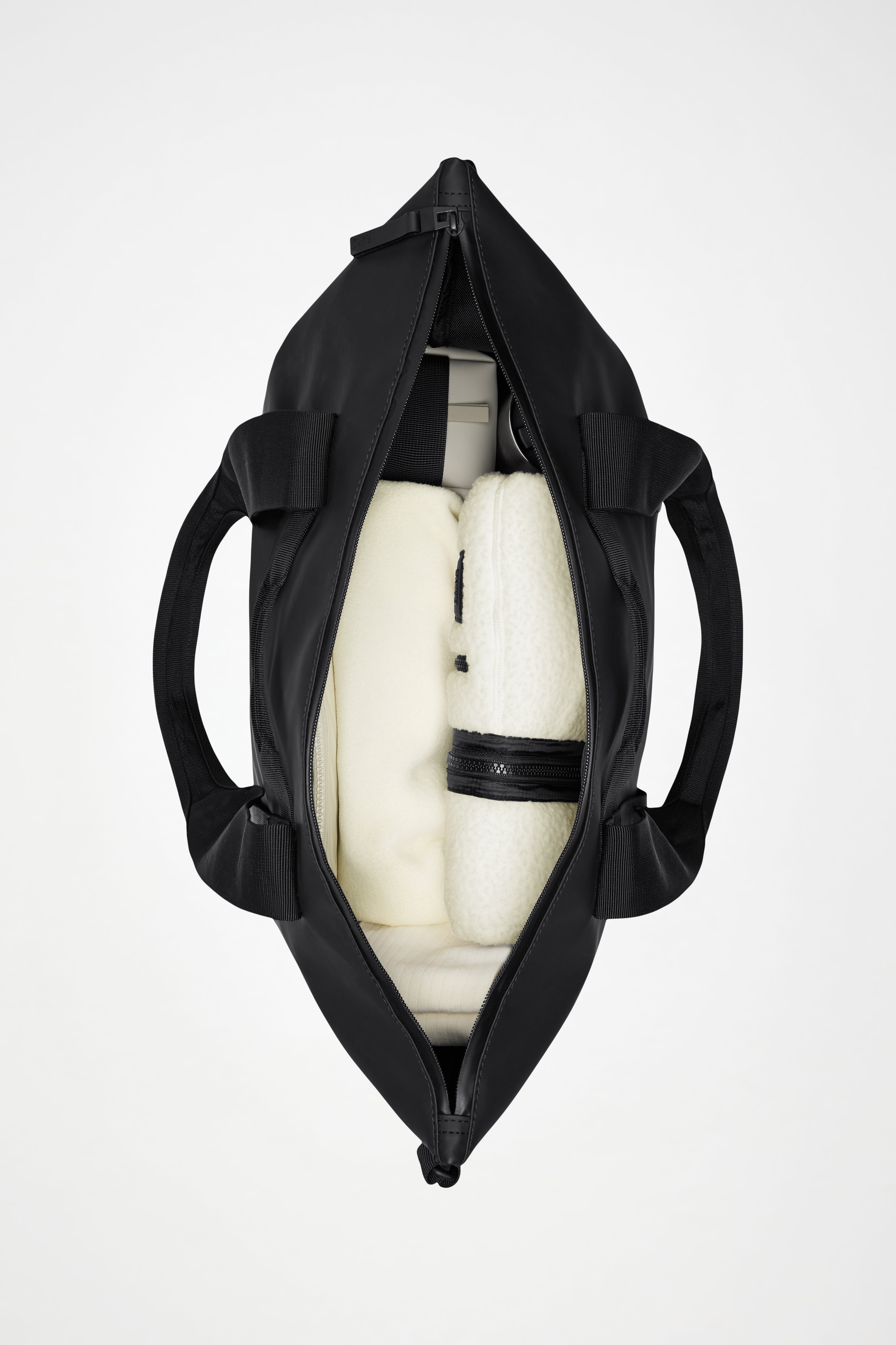 RAINS Tote Bag Black 23L H44 x D11 x W55 cm Tote