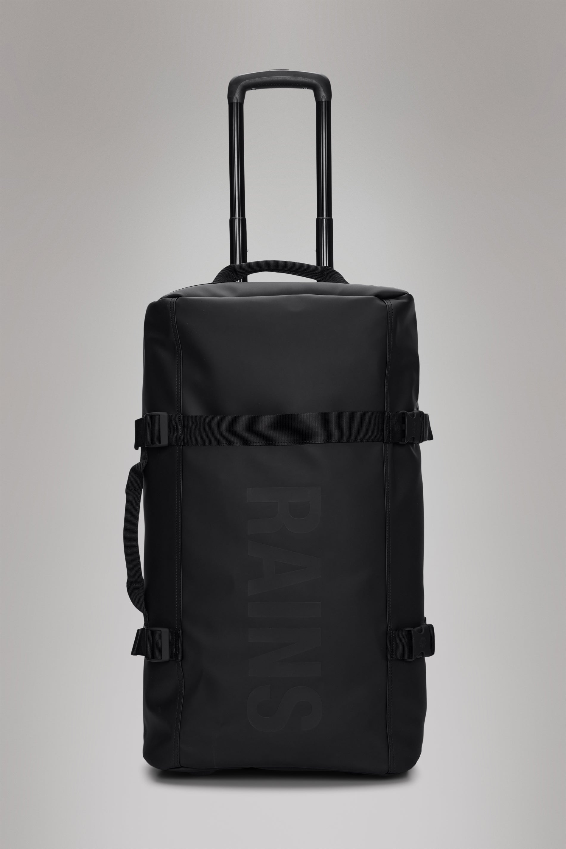 RAINS Texel Check-in Bag Black 62L H66 x D29 x W40 cm Trolley