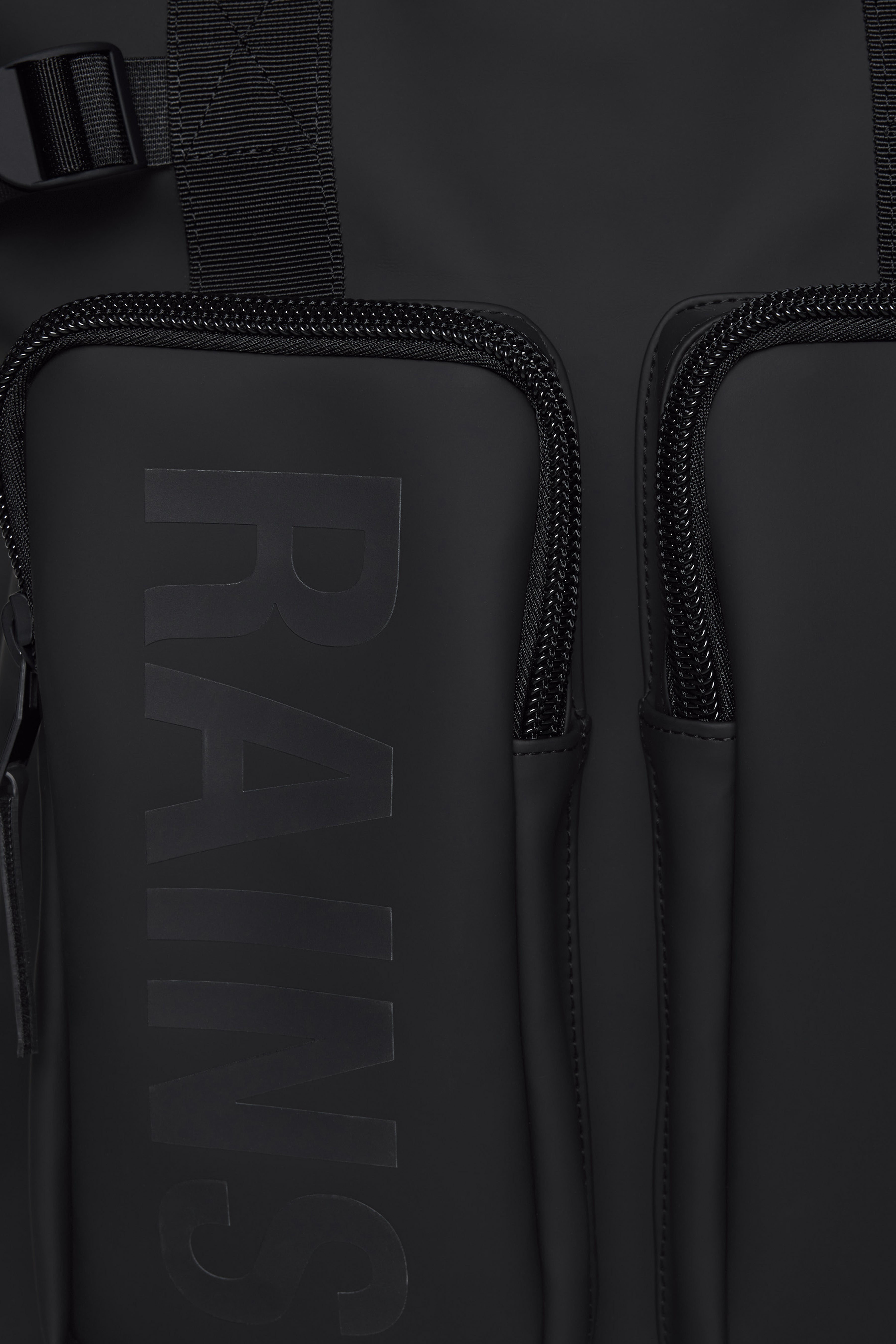 RAINS Texel Tote Backpack Black Backpack