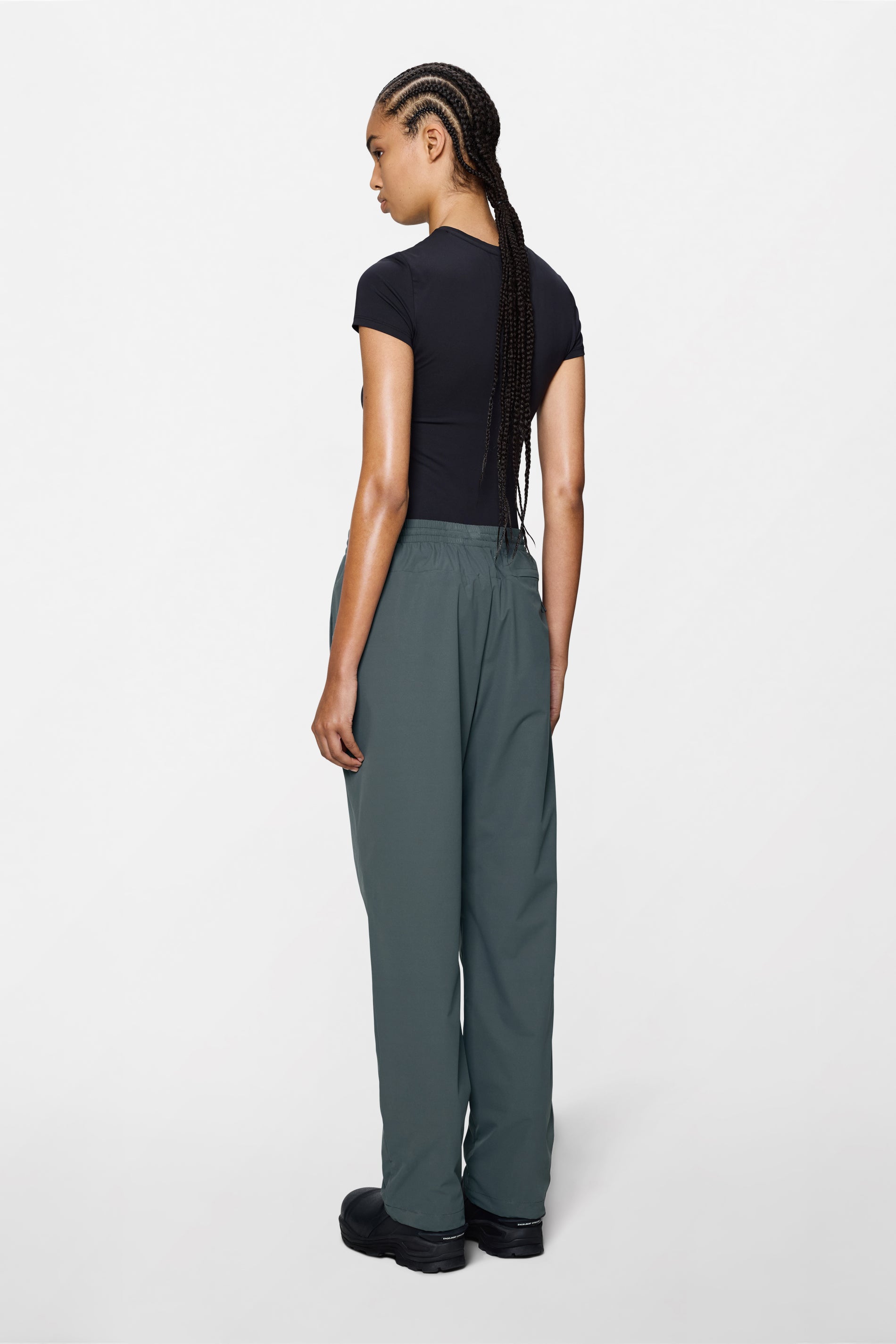 RAINS Mito Pants Regular Dark Grey Pants