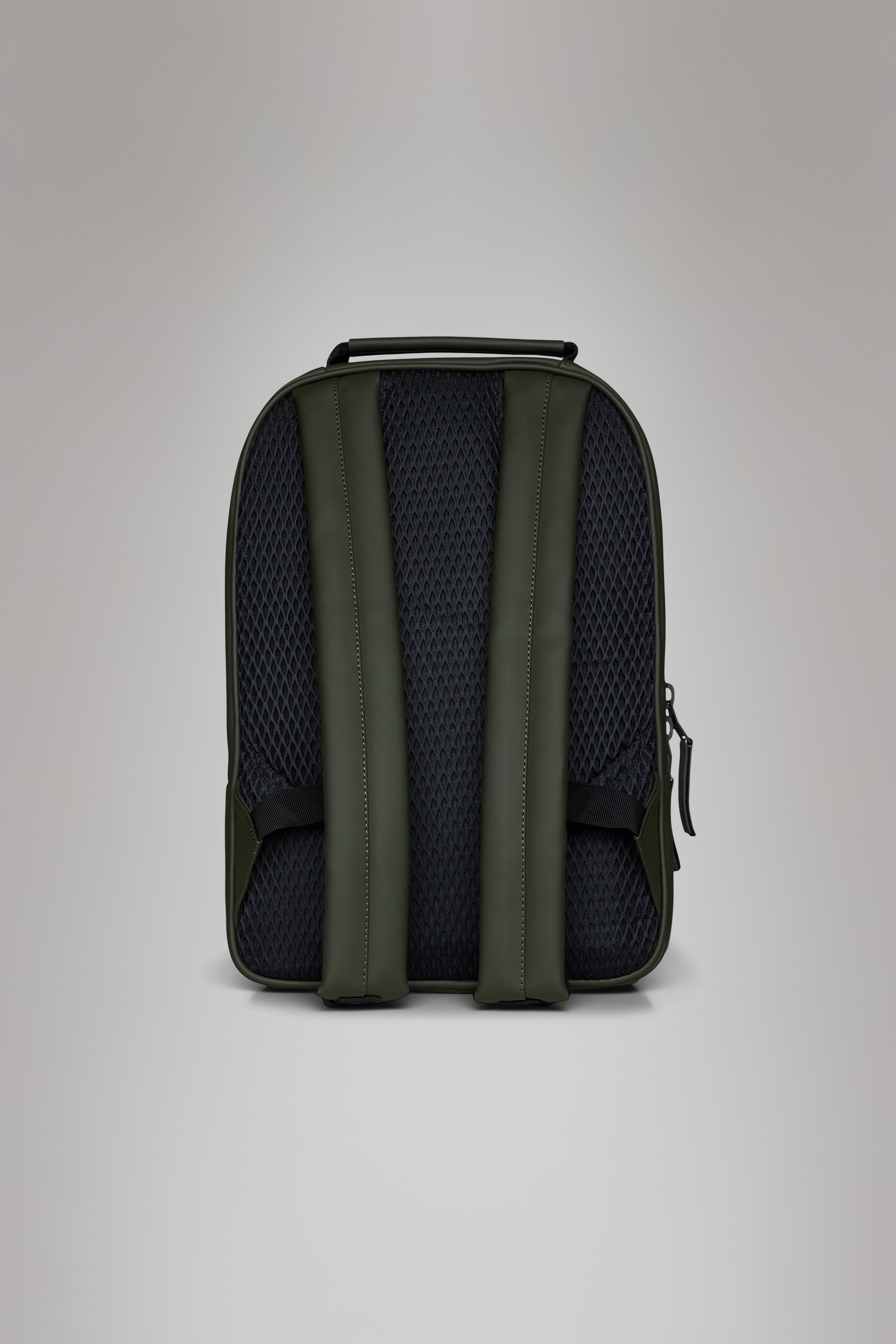 RAINS Book Daypack Green 10L H38 x D10 x W28 cm Backpack