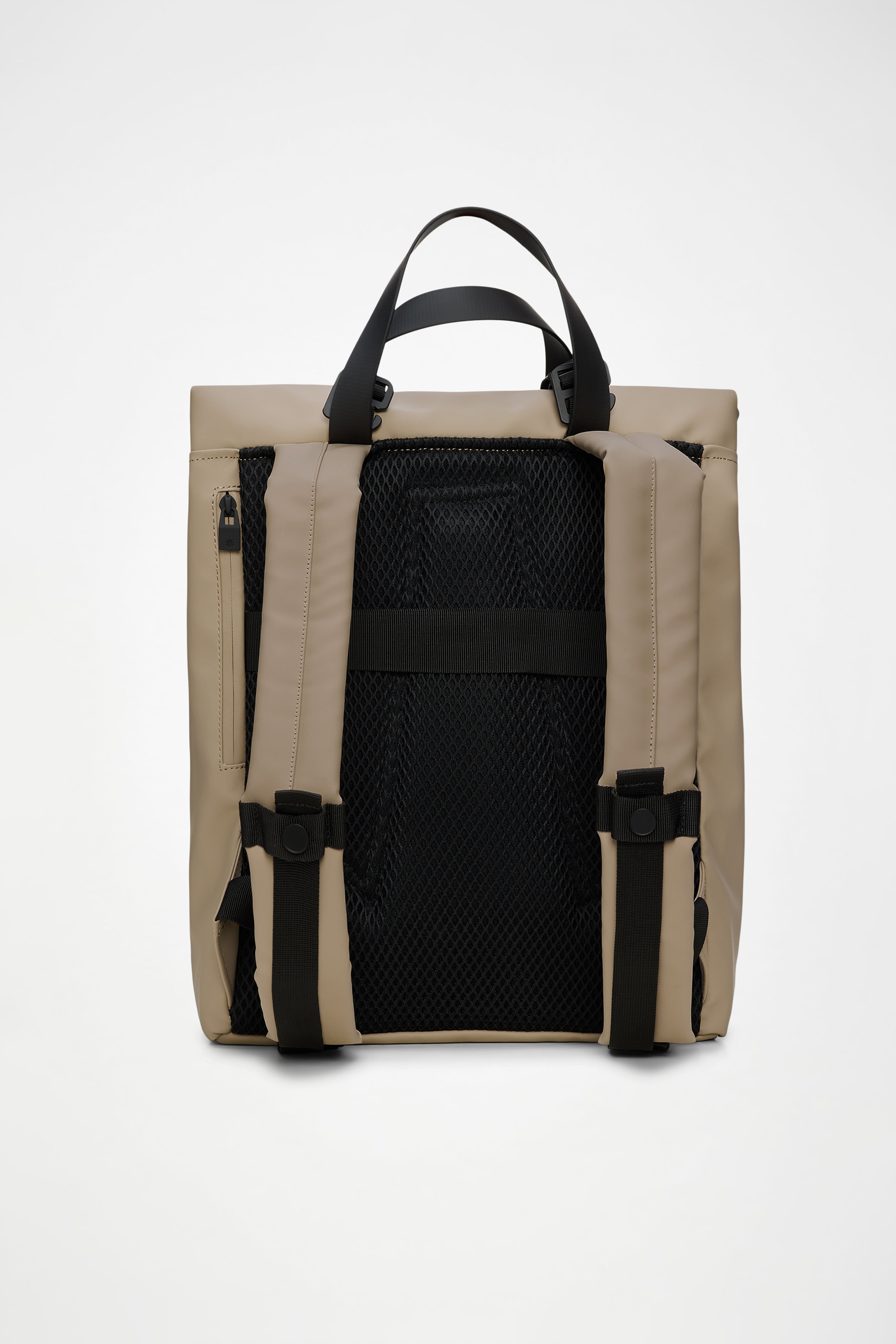 RAINS 2 Way Tote Backpack Beige Backpack