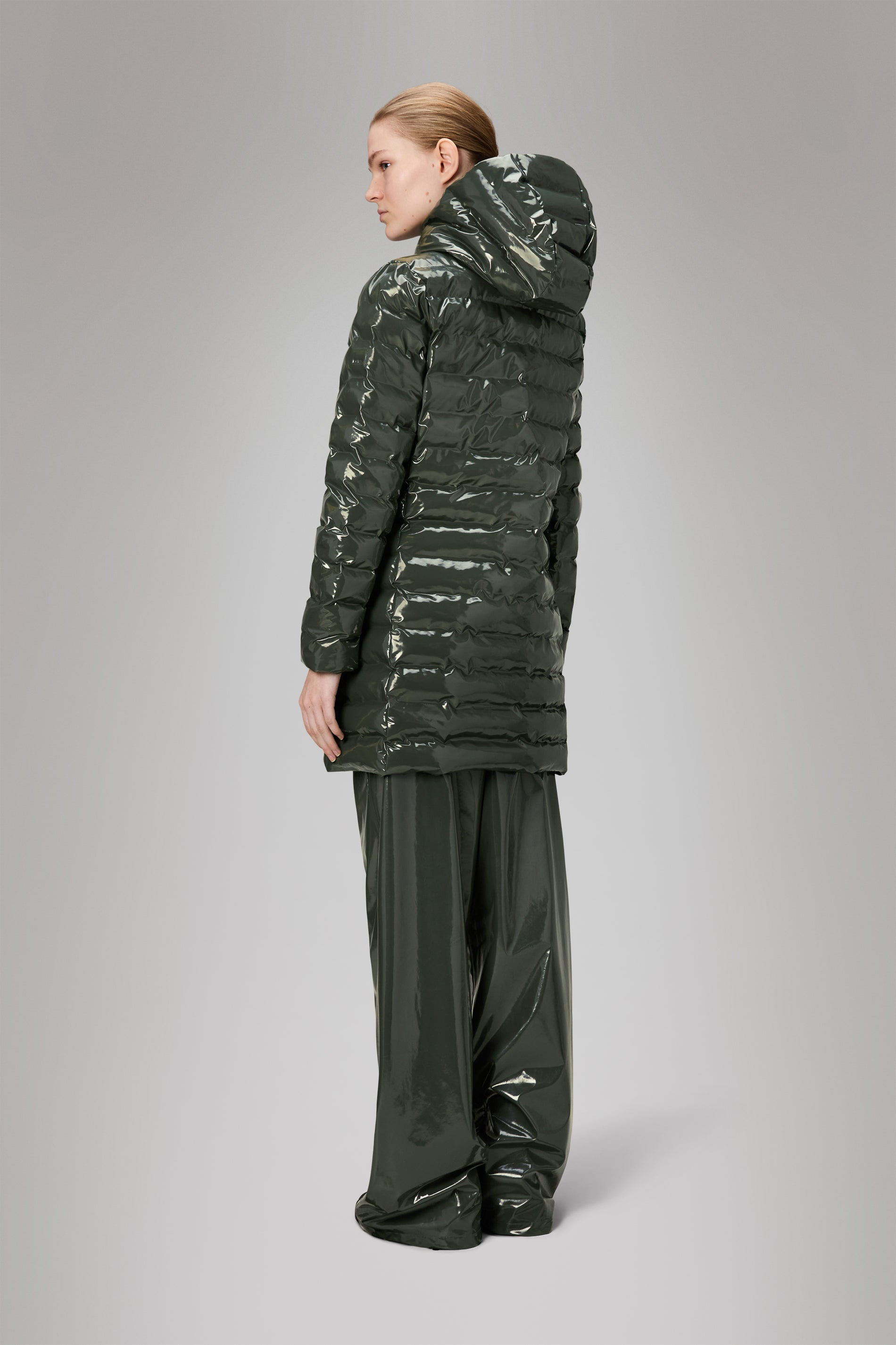 Lohja Long Puffer Curve Jacket