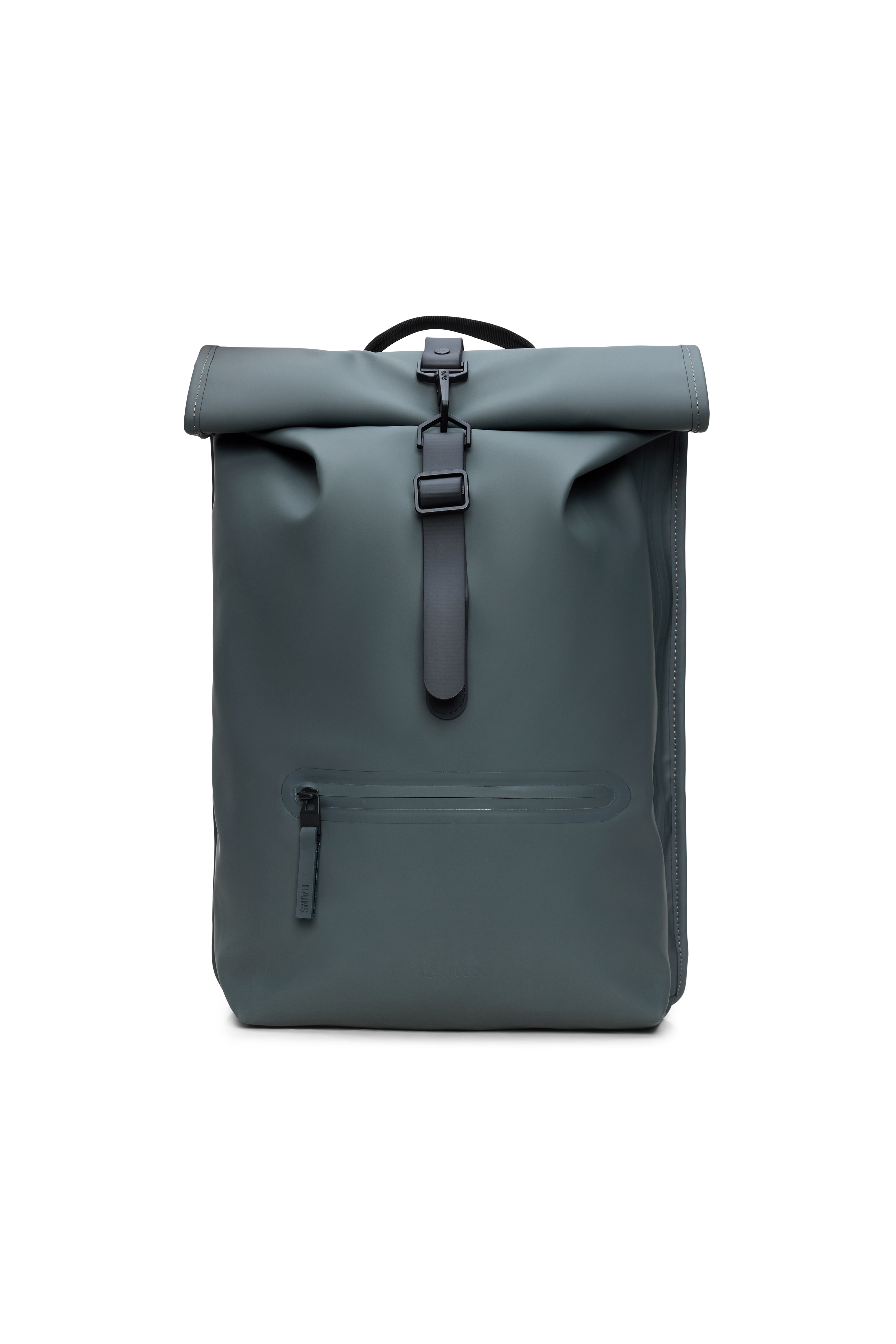 RAINS Rolltop Rucksack Dark Grey 19L H48 x D11 x W32 cm Backpack