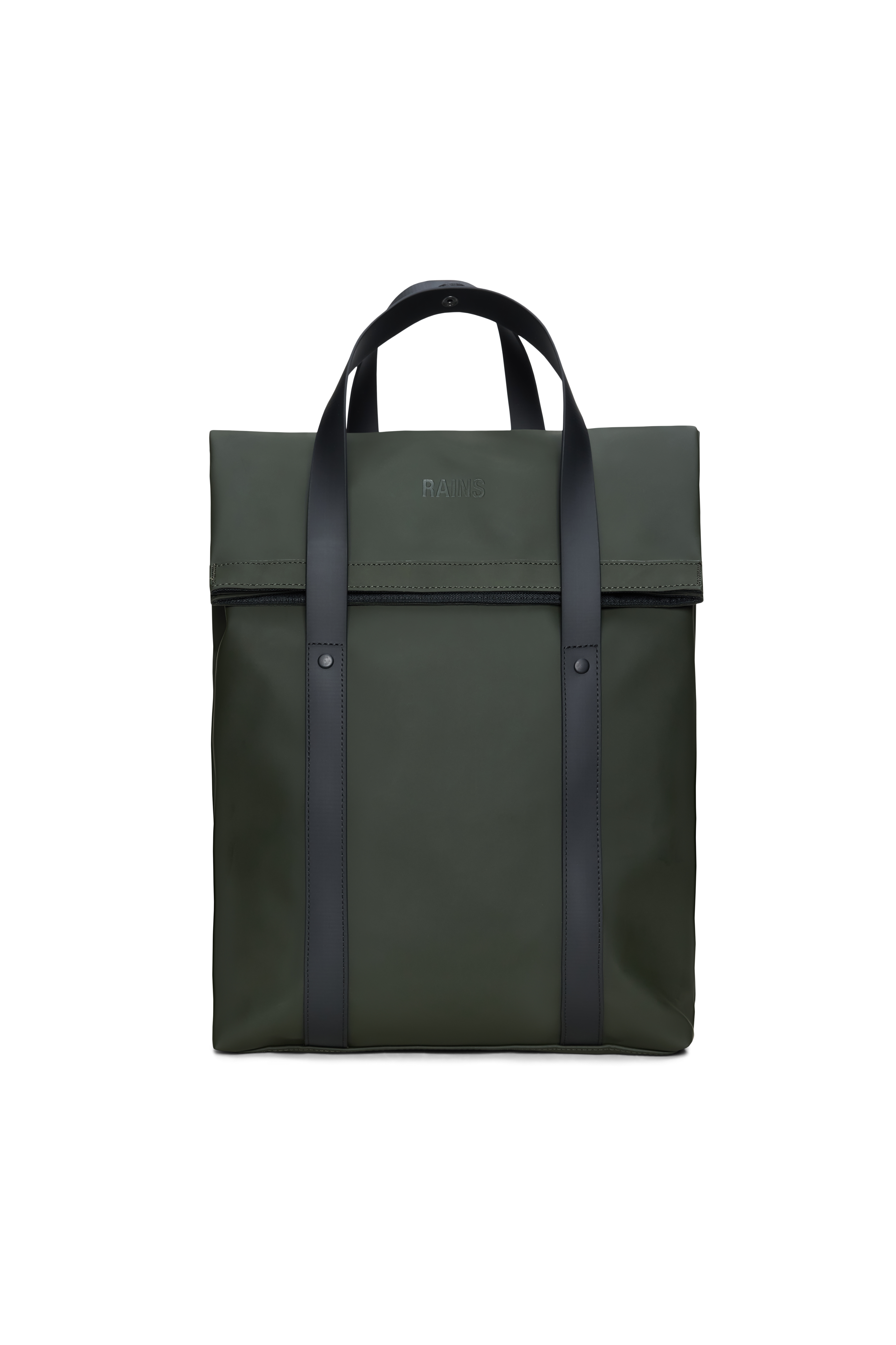 RAINS 2 Way Tote Backpack Green 23L H58 x D12 x W33 cm Backpack