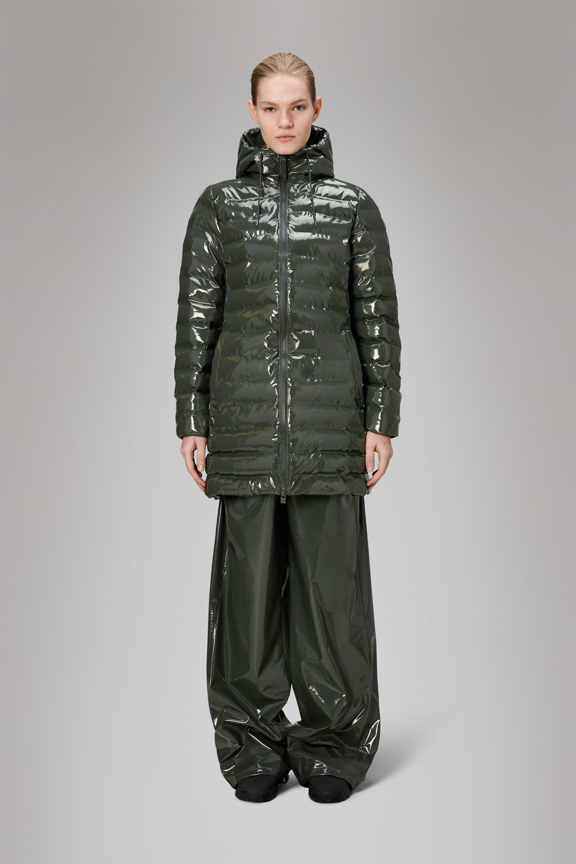 Lohja Long Puffer Curve Jacket