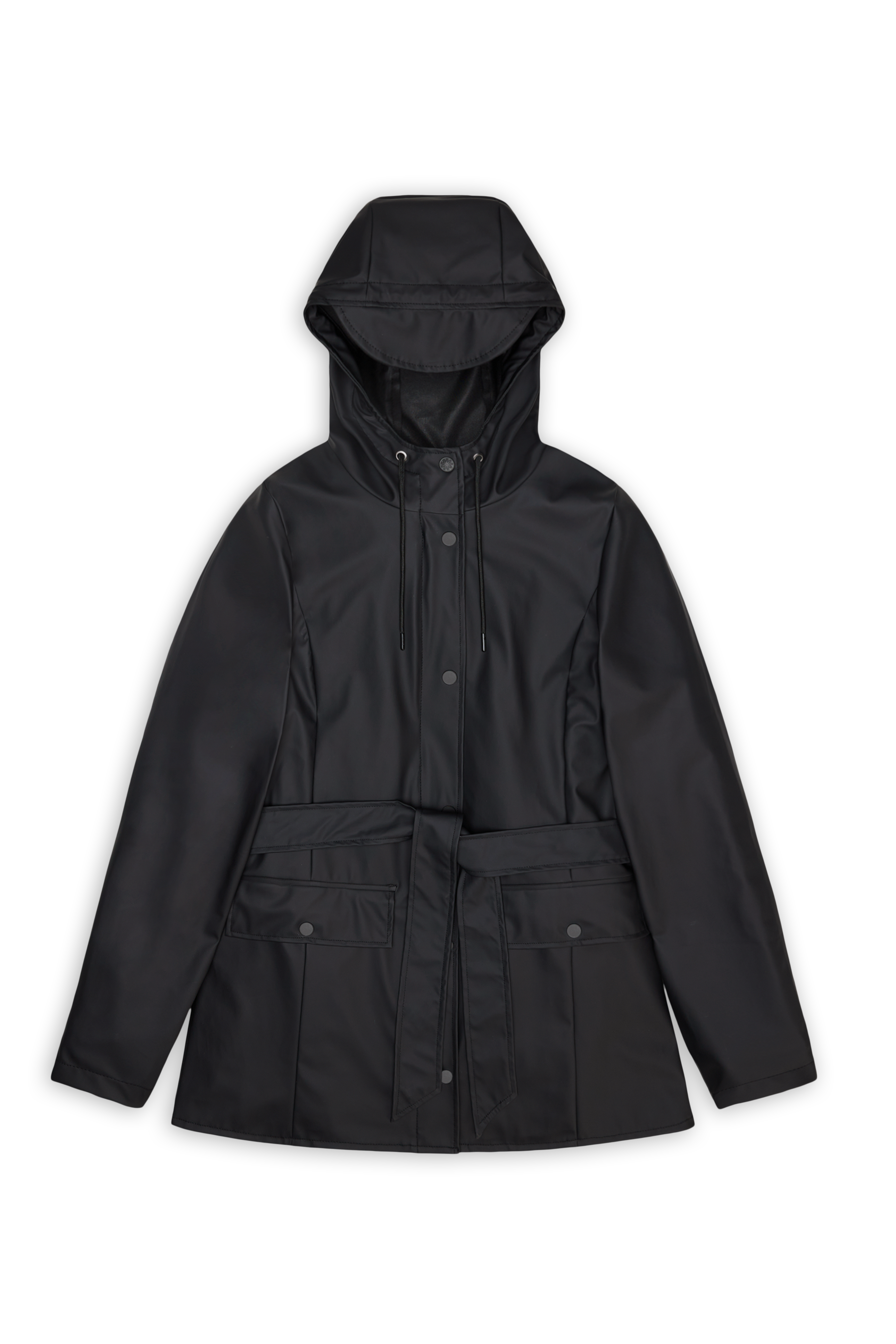RAINS Curve Jacket Black Jacket