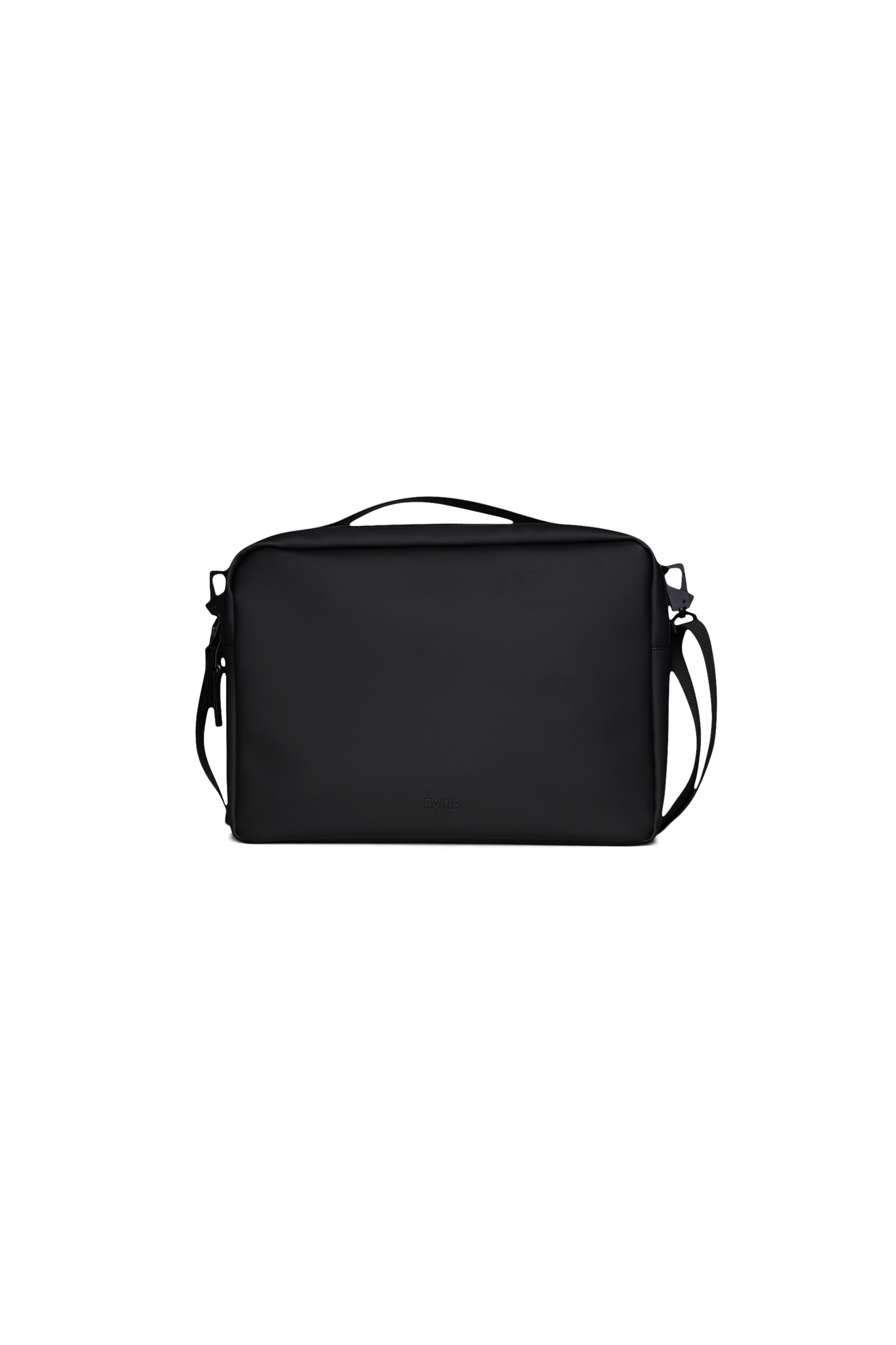 RAINS Laptop Bag 13″/14″ Black 4.80L H25 x D5.50 x W35 cm Laptop bag